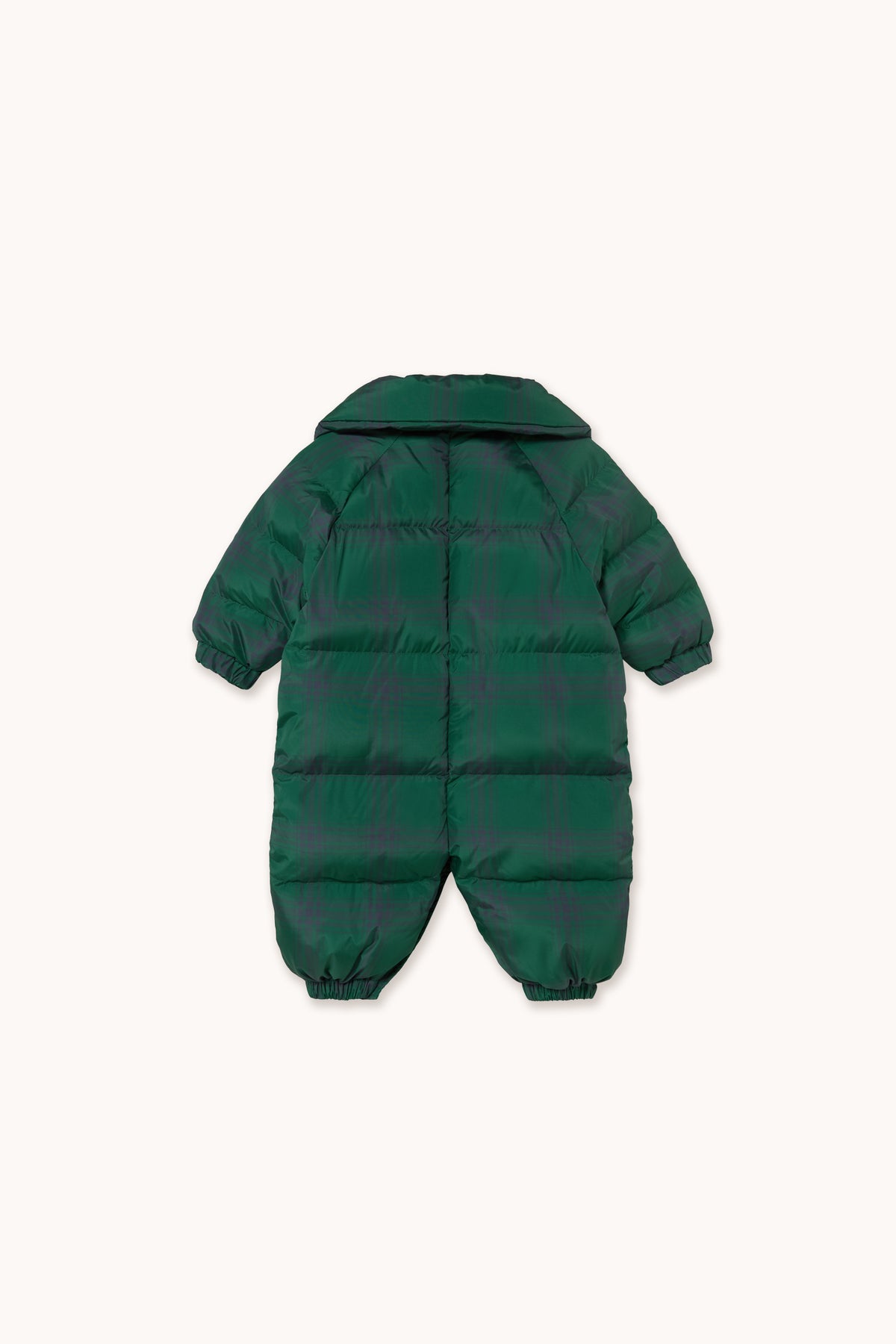 GREEN CHECK PADDED OVERALL