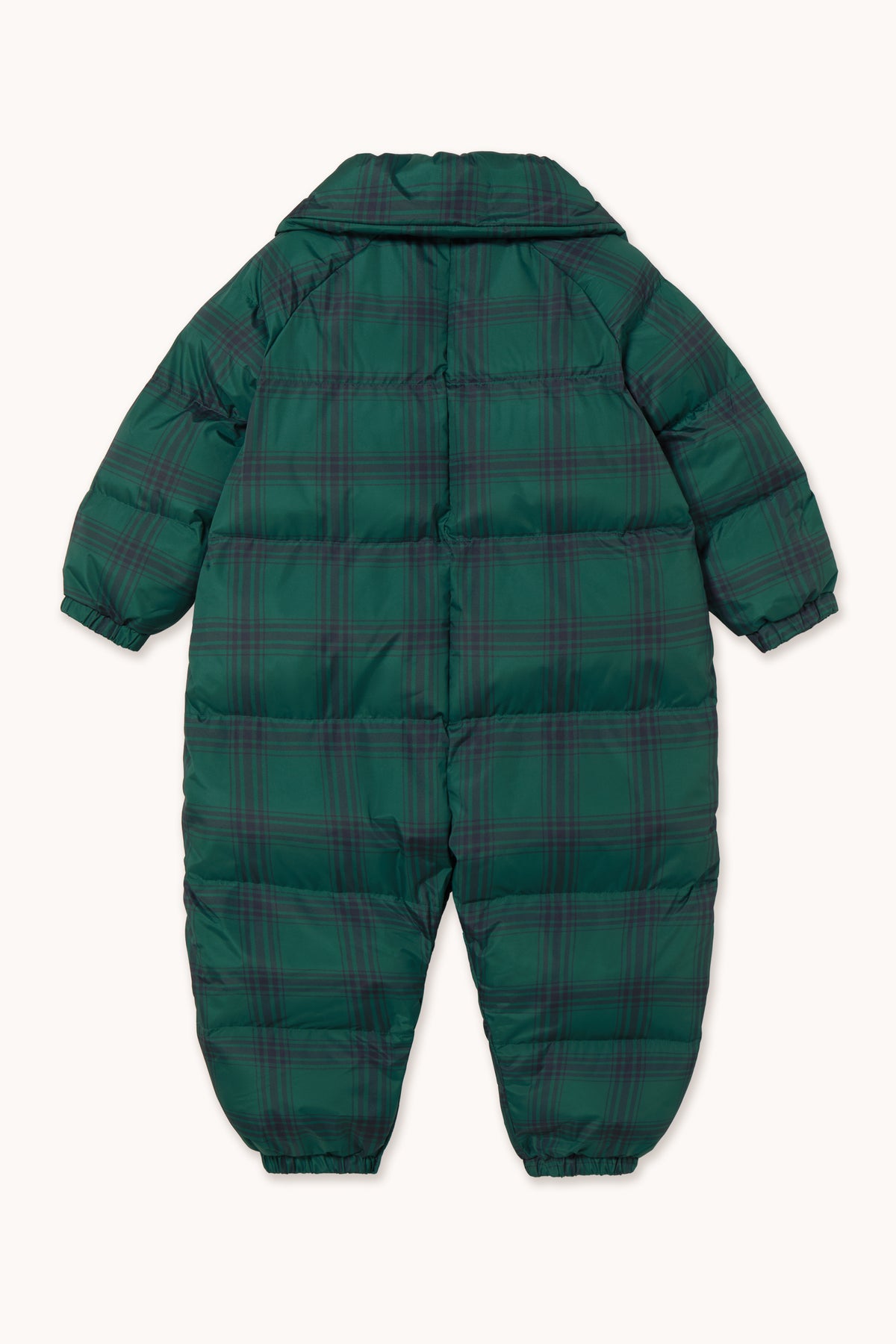 GREEN CHECK PADDED OVERALL