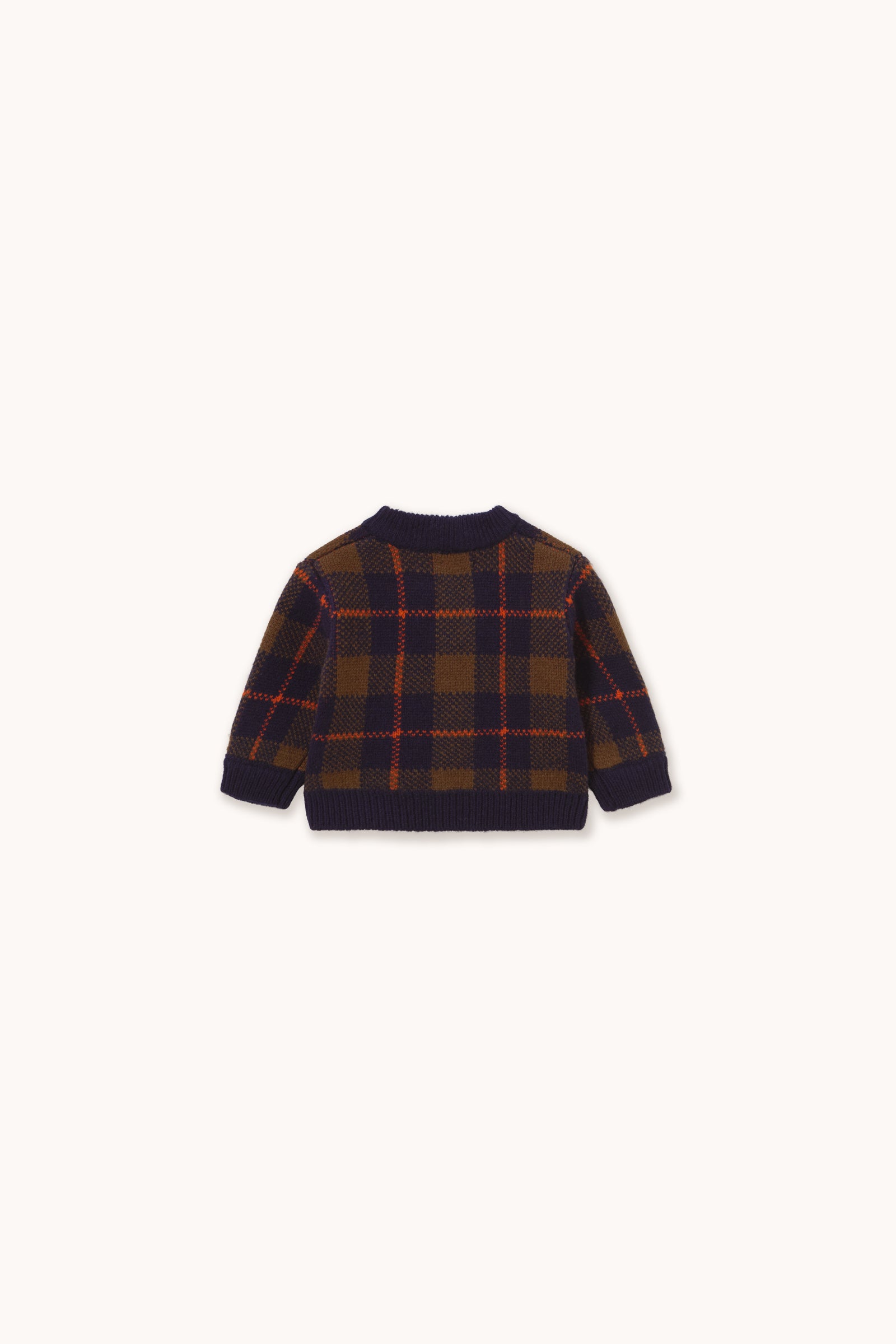 CHECK BABY CARDIGAN