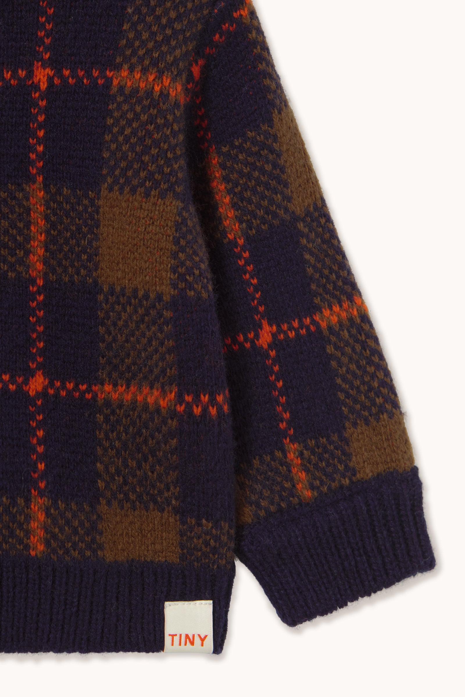 CHECK BABY CARDIGAN