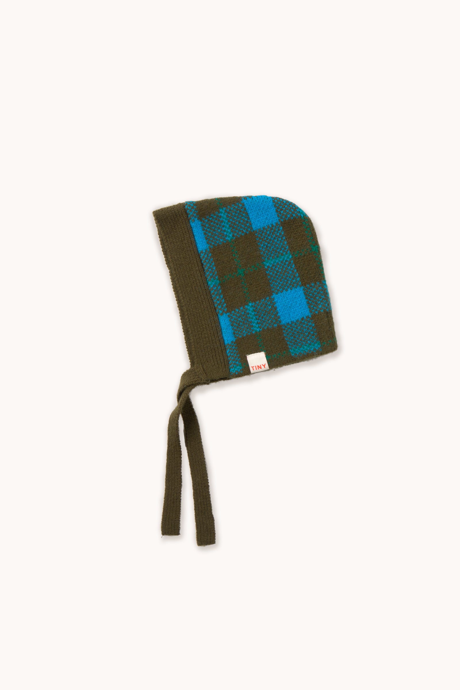 BONNET BLEU CHECK