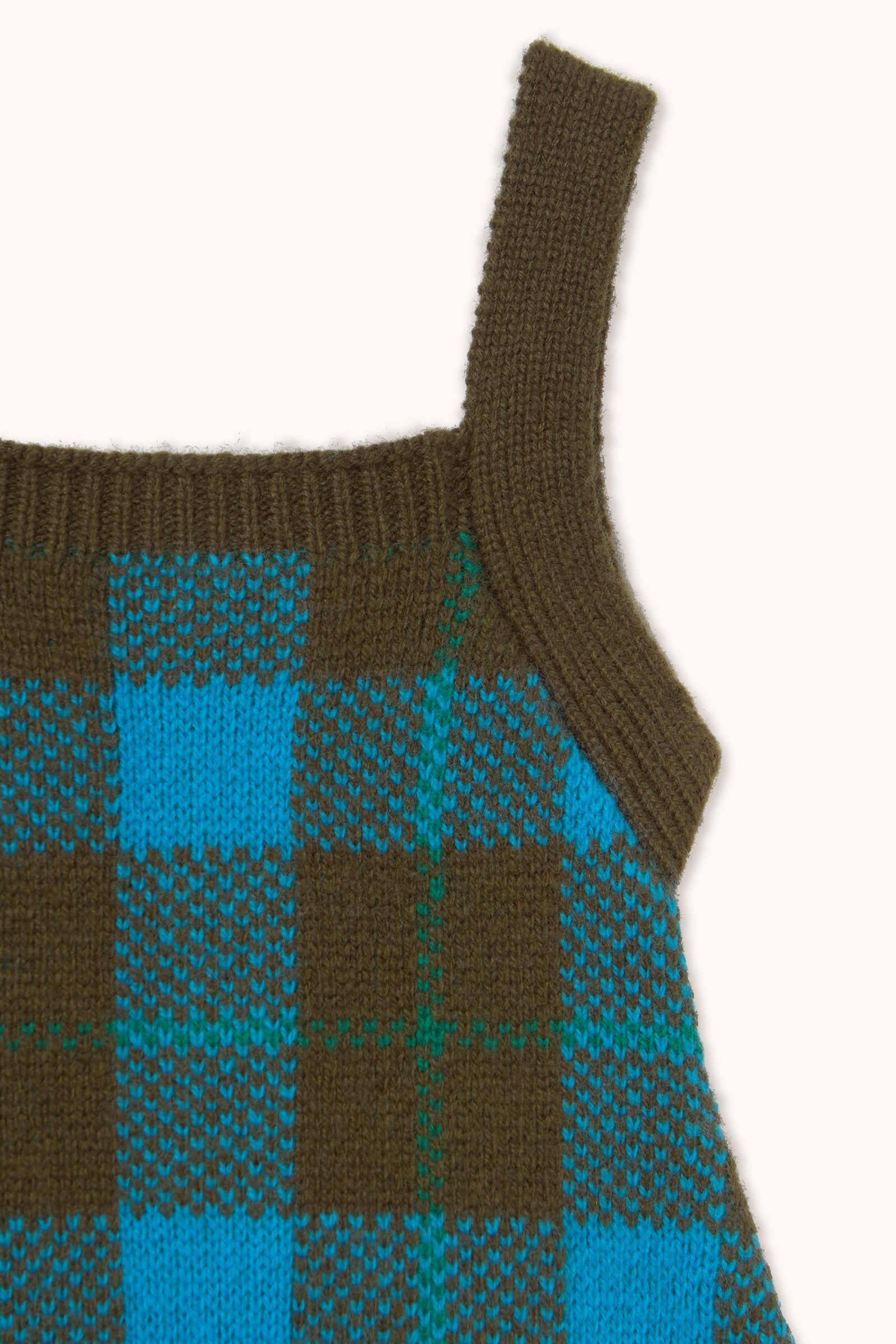 SALOPETTE BLEUE CHECK