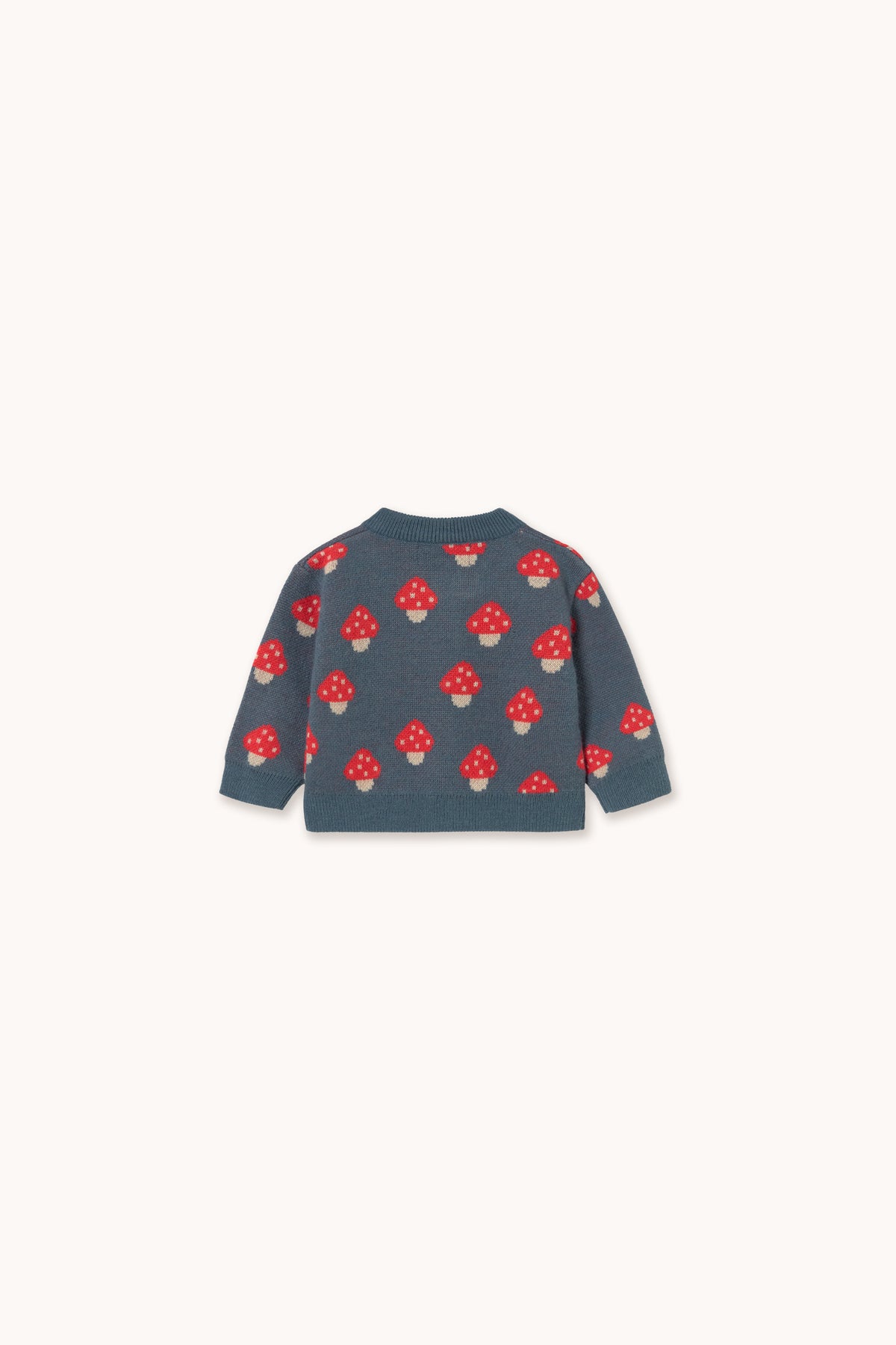 TINY MUSHROOMS BABY CARDIGAN