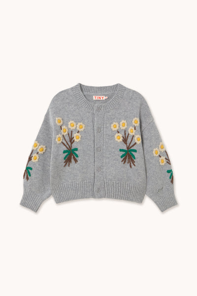 新品未使用　LOW RESOLUTION FLOWER KNIT TOP FLOWERS CARDIGAN