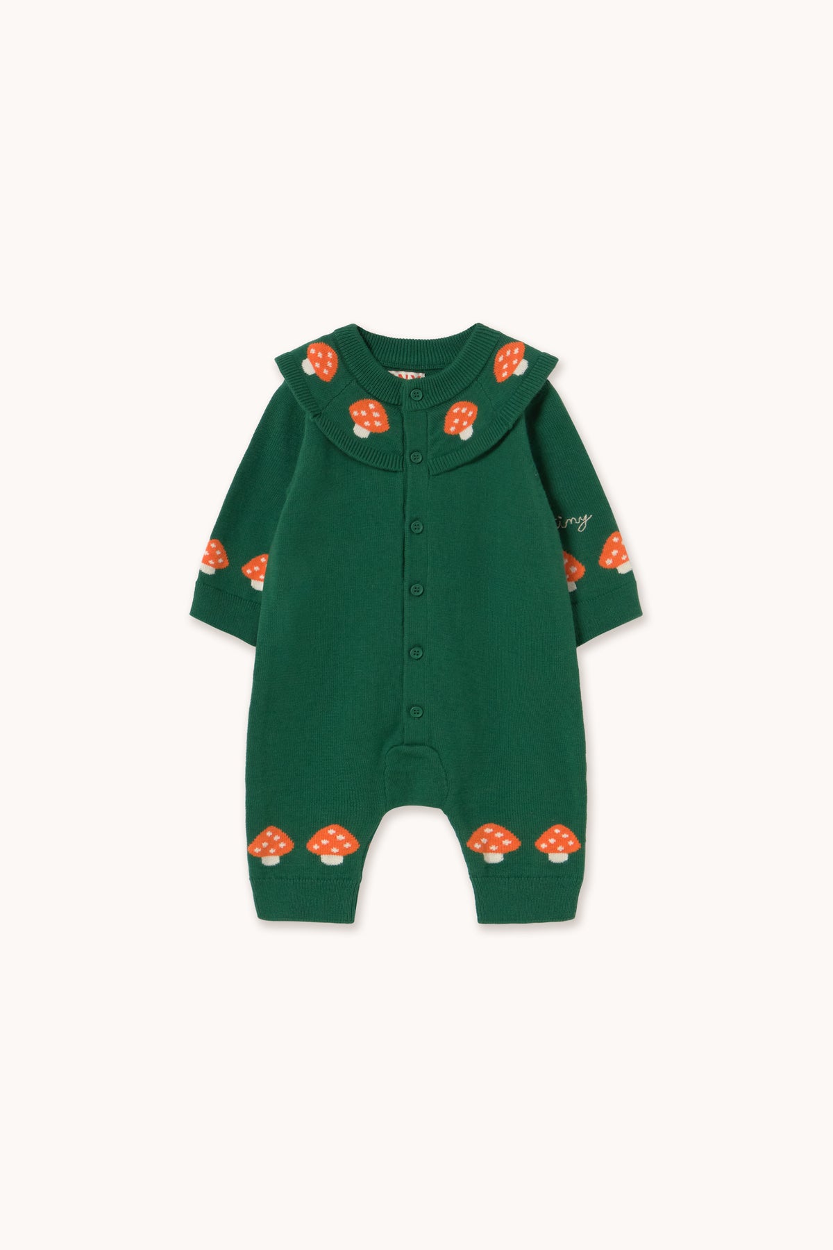 TINY MUSHROOMS TRUE KNIT ONE-PIECE
