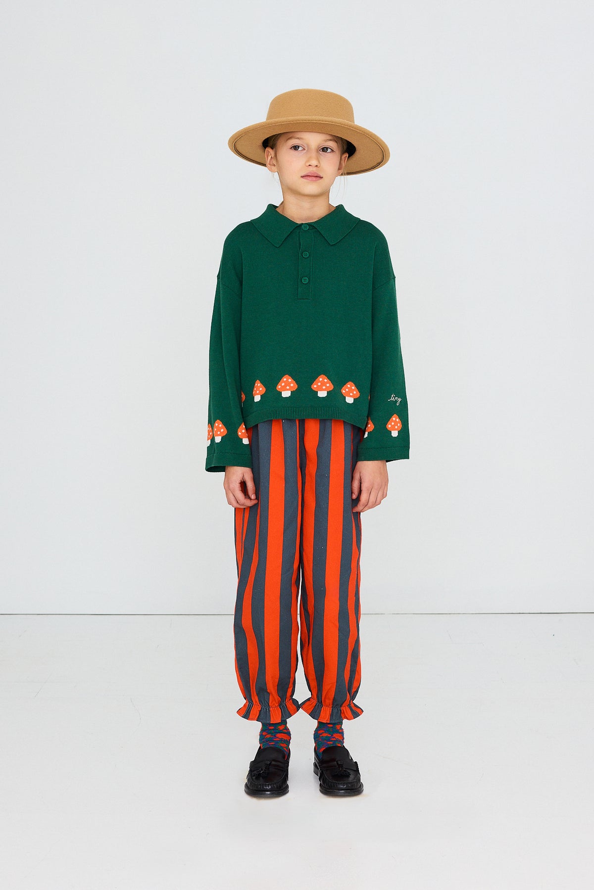 TINY MUSHROOMS TRUE KNIT SWEATER