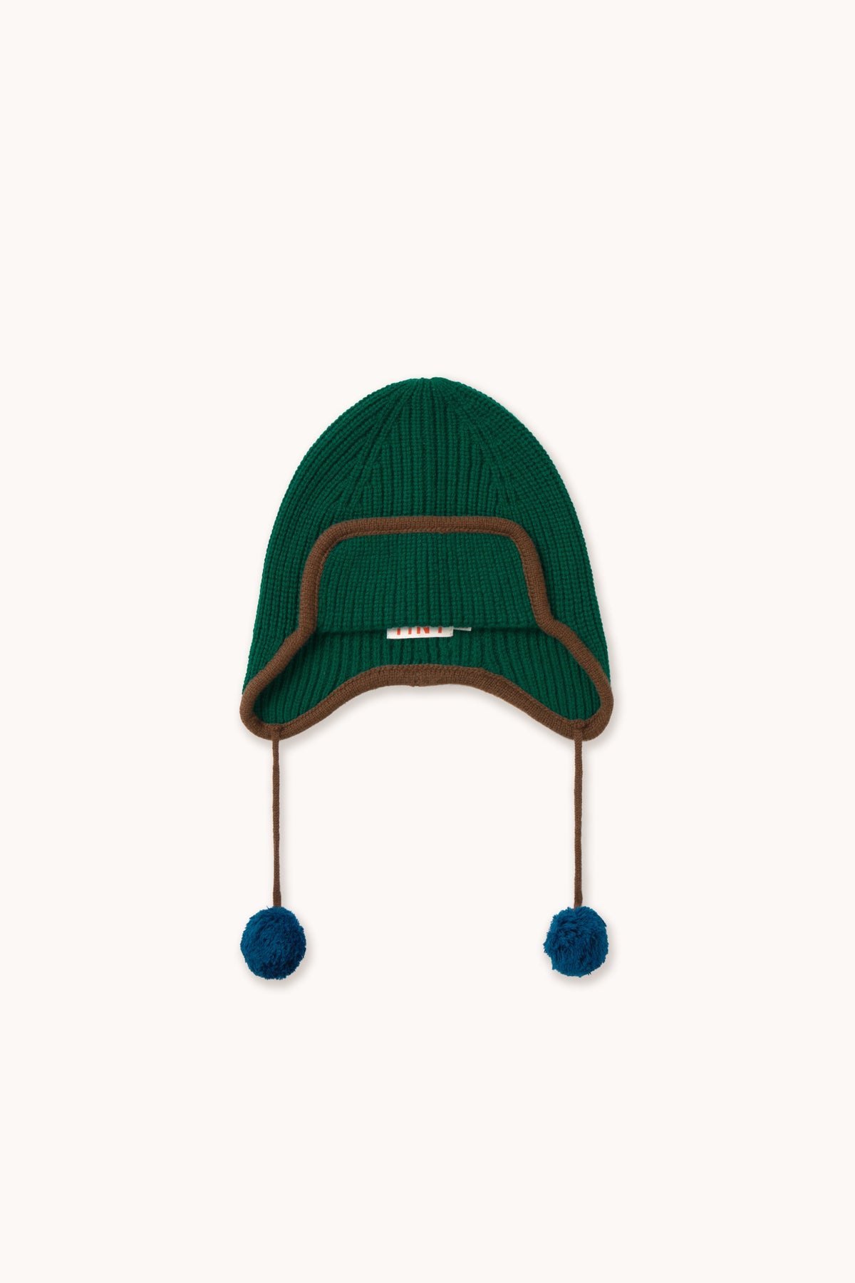 GORRO CON POMPÓN Y OREJERAS