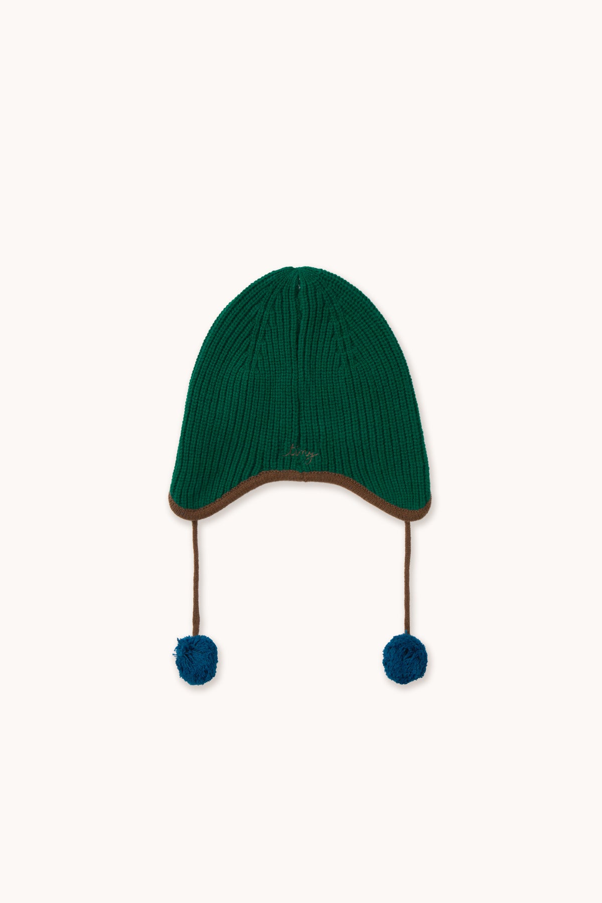 GORRO CON POMPÓN Y OREJERAS