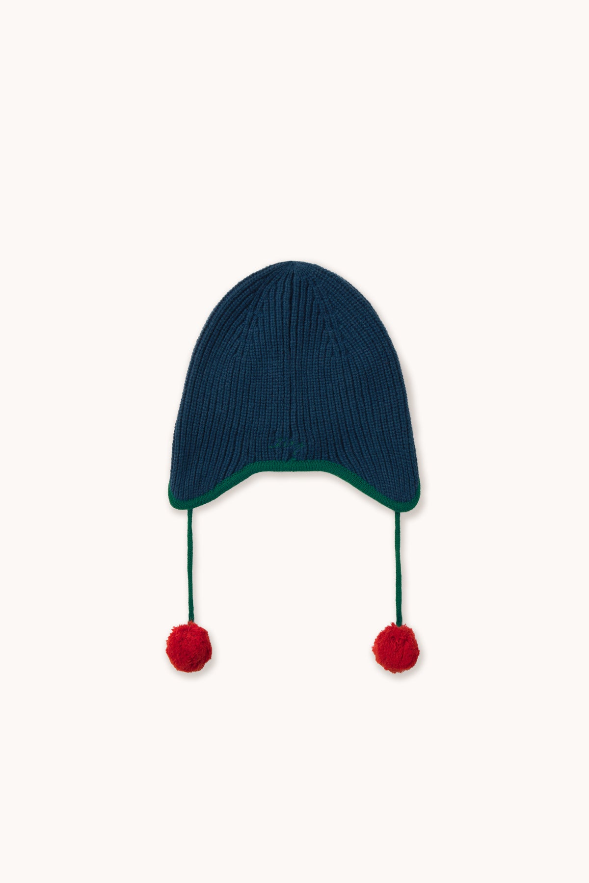 GORRO CON POMPÓN Y OREJERAS