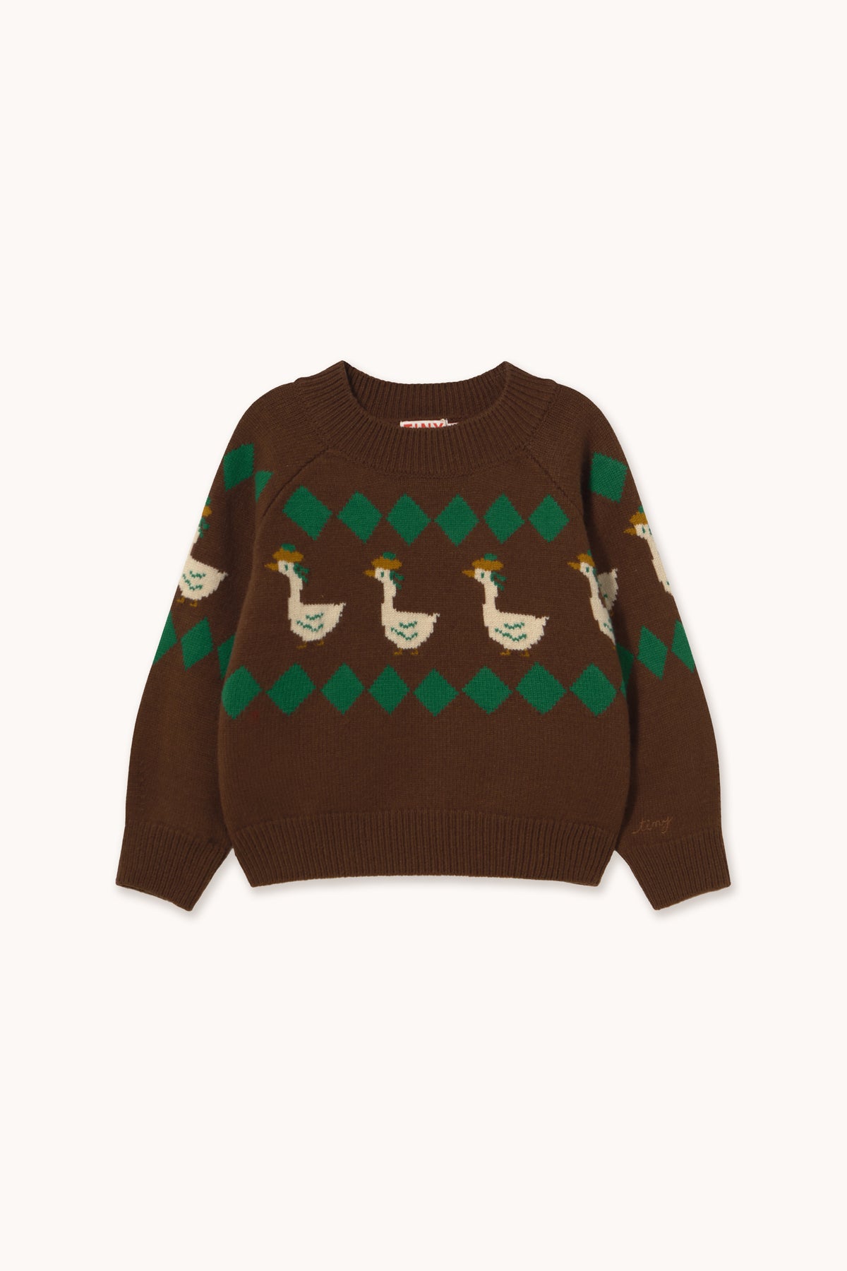 GREEN GEESE SWEATER