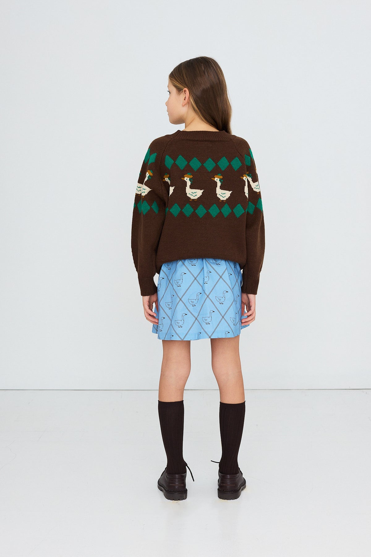 GREEN GEESE SWEATER