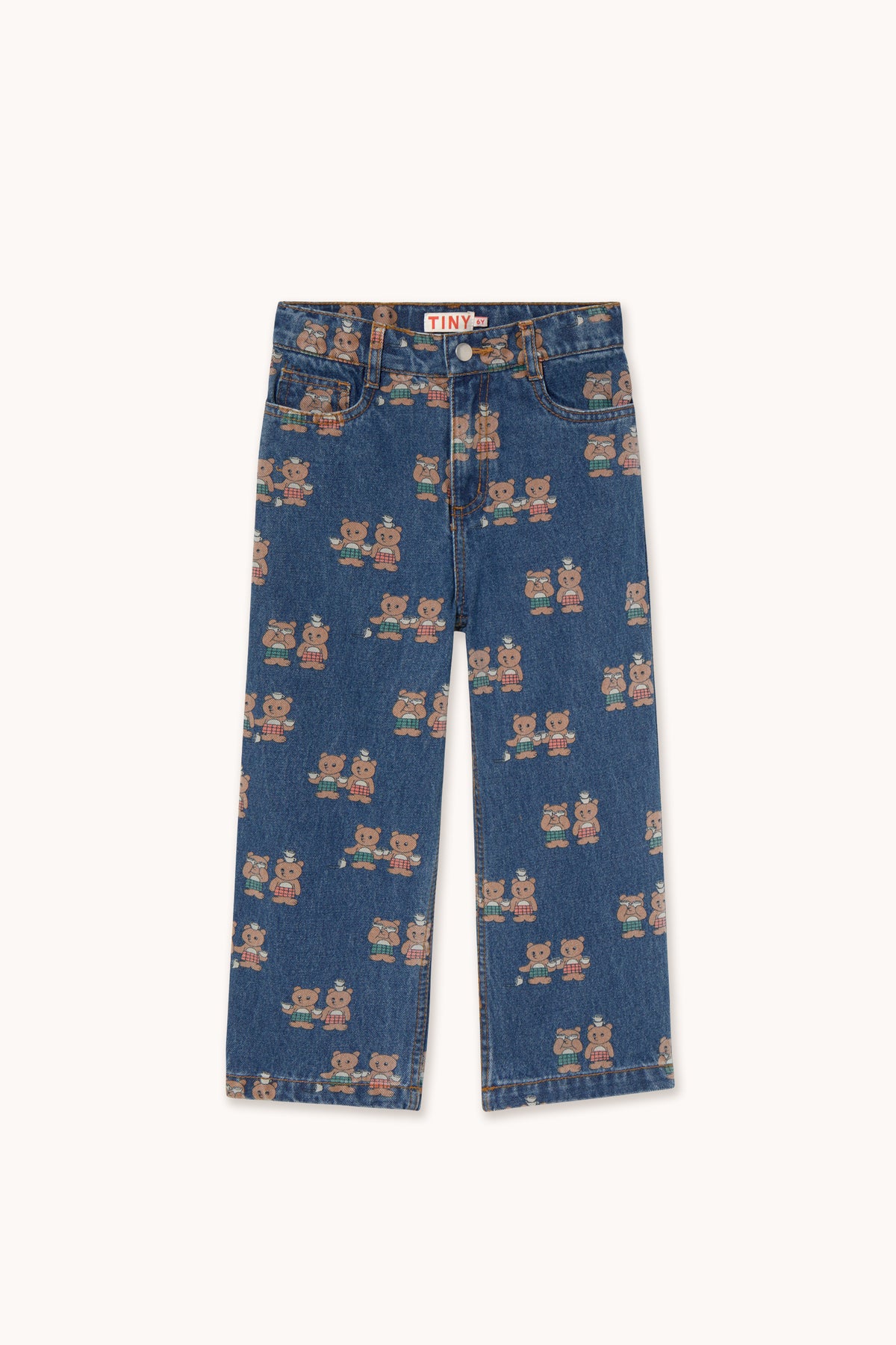 PANTALÓN TINY TEA ROOM DENIM DE CORTE RECTO