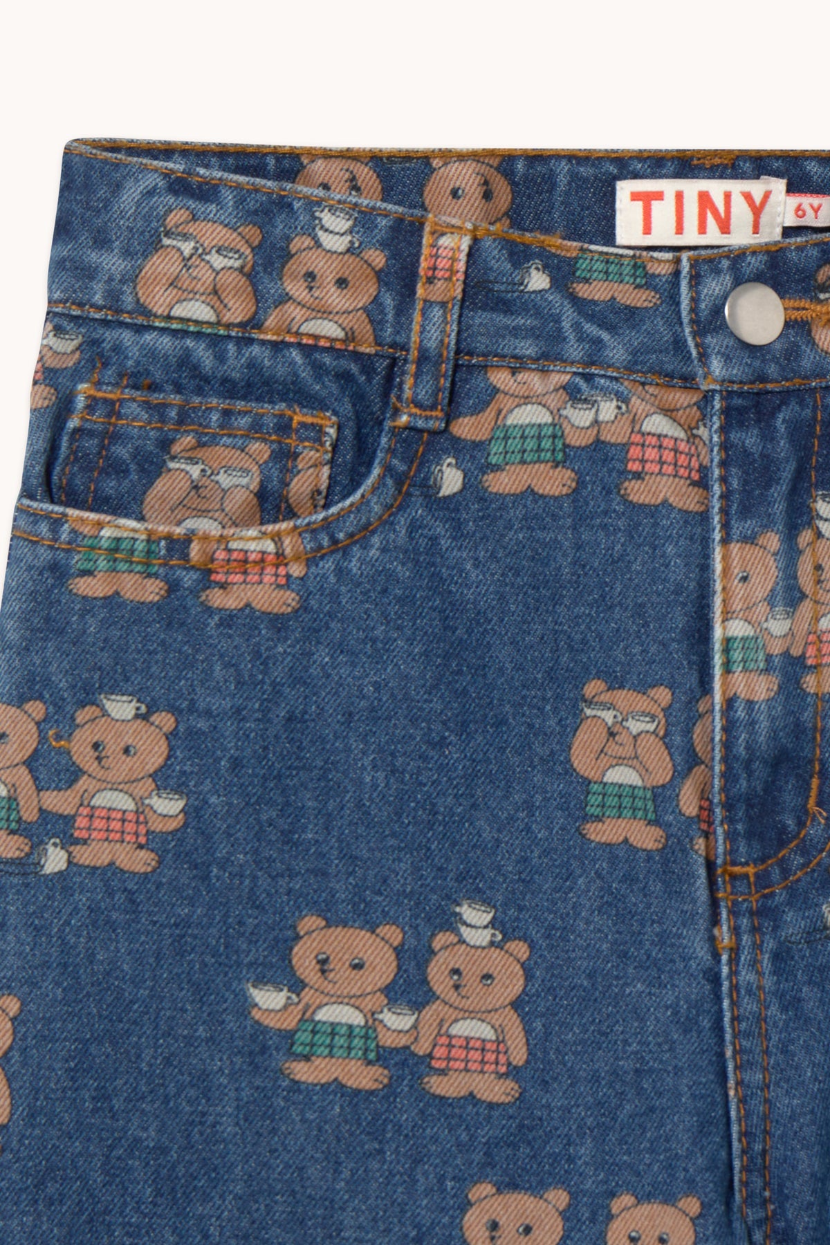 PANTALÓN TINY TEA ROOM DENIM DE CORTE RECTO