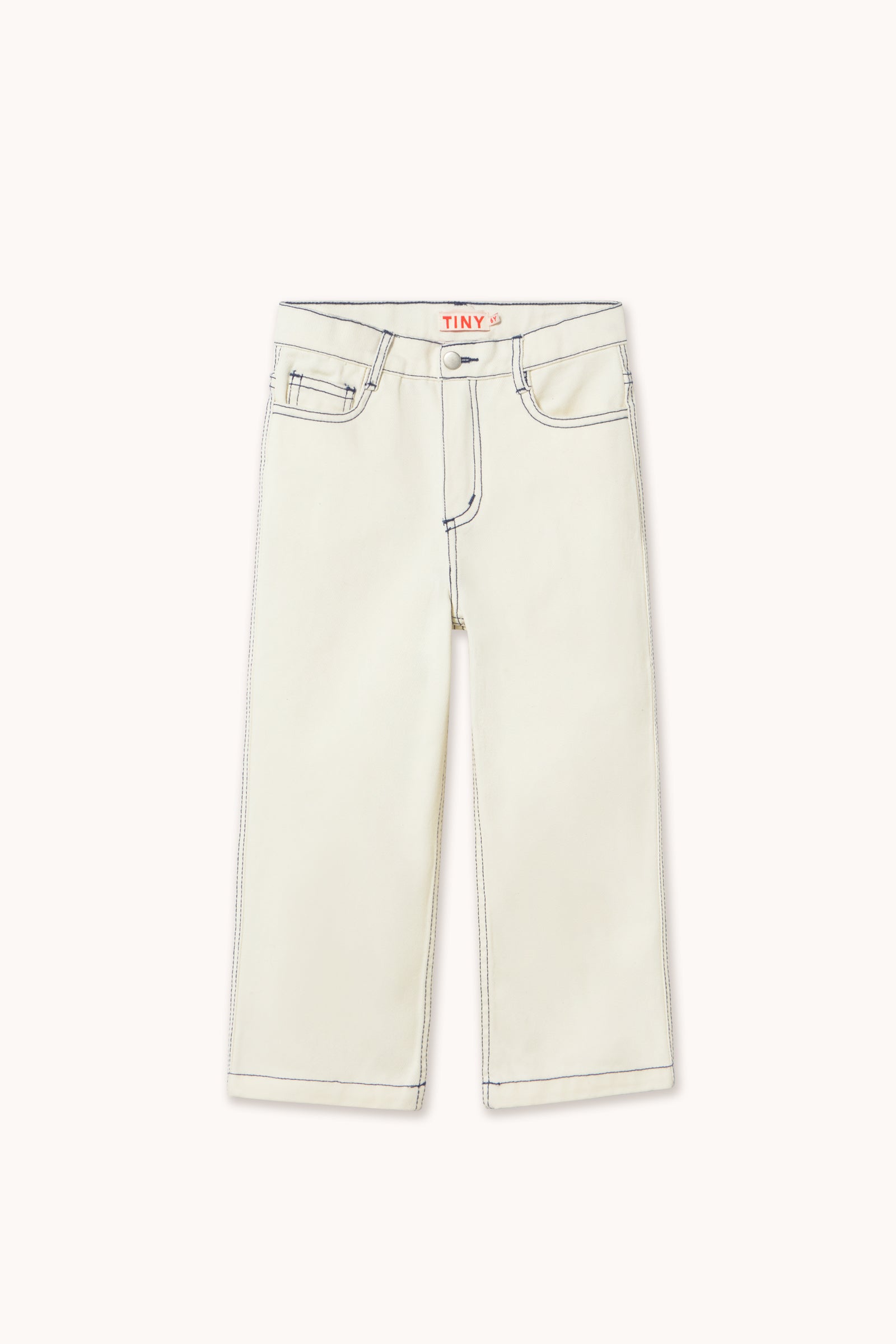 CONTRAST BLUE DENIM PANT