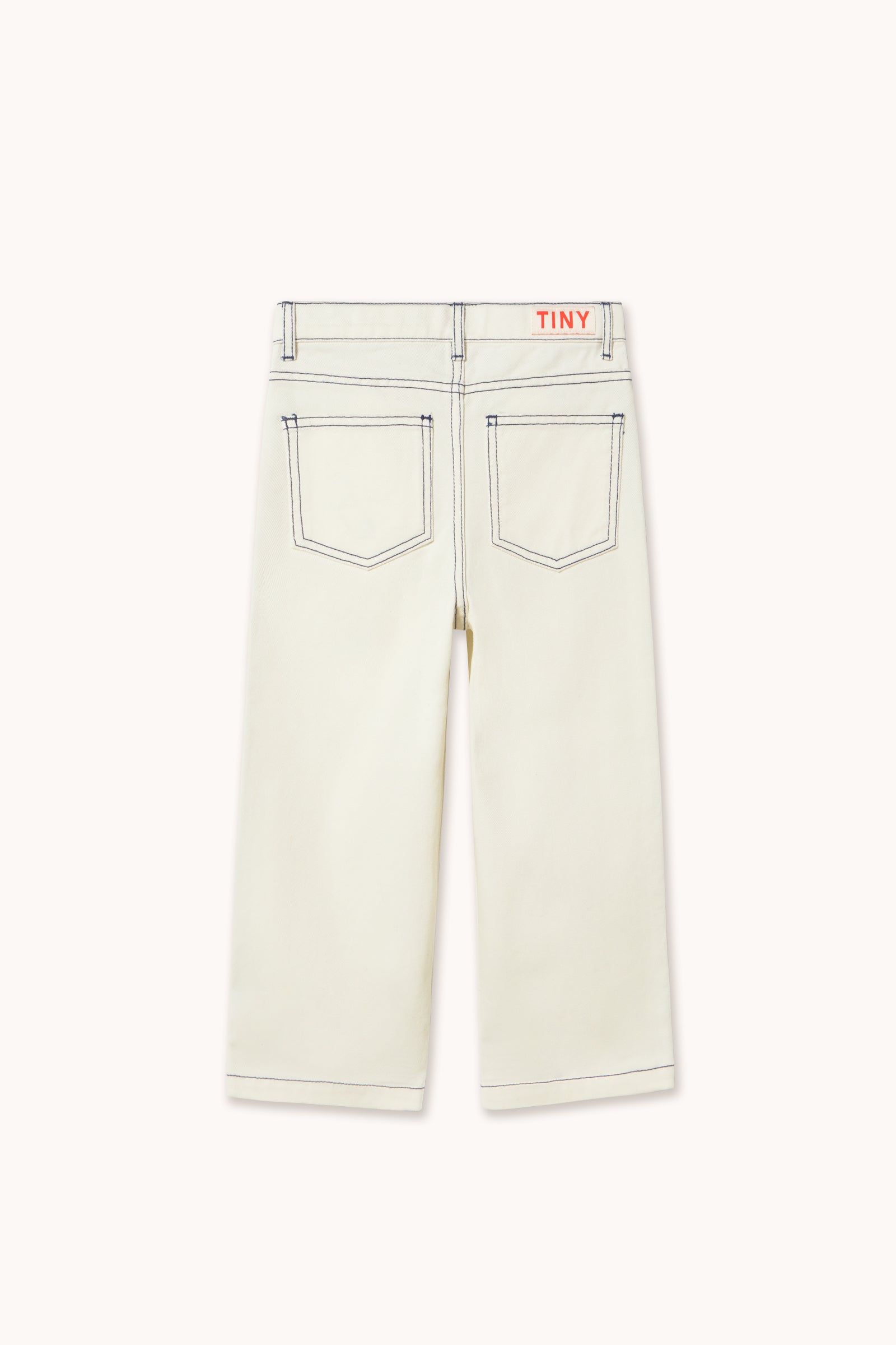 CONTRAST BLUE DENIM PANT