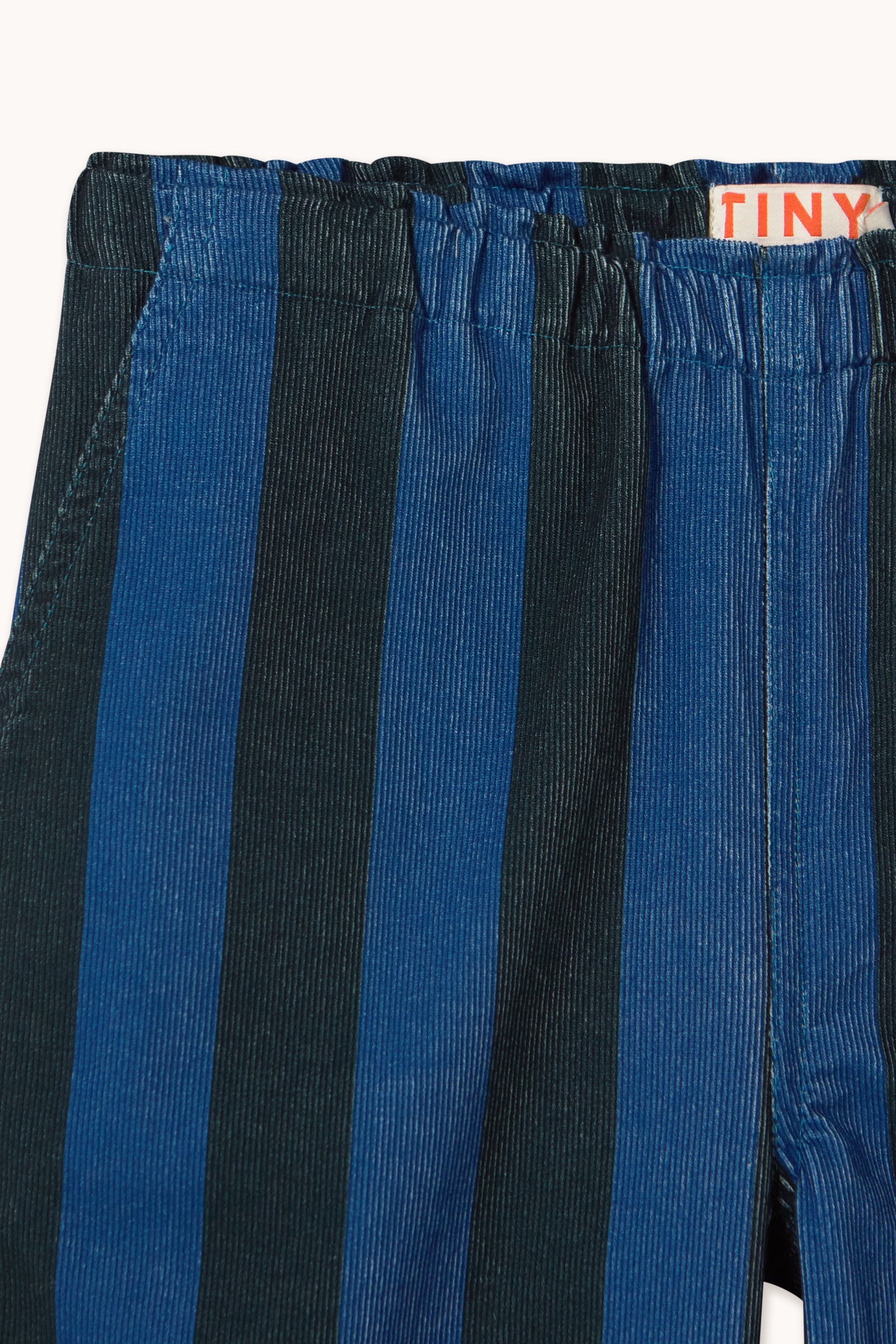 BLUE STRIPES CORDUROY PANTS
