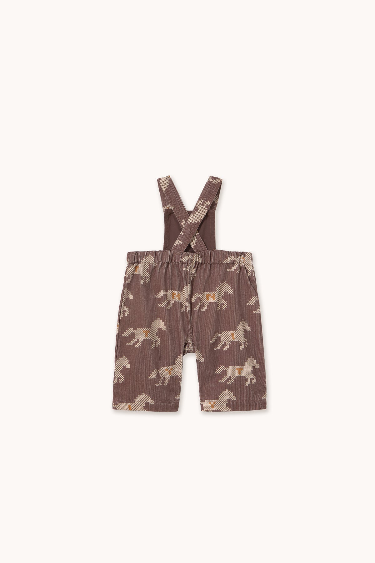 HORSES BABY CORDUROY DUNGAREE