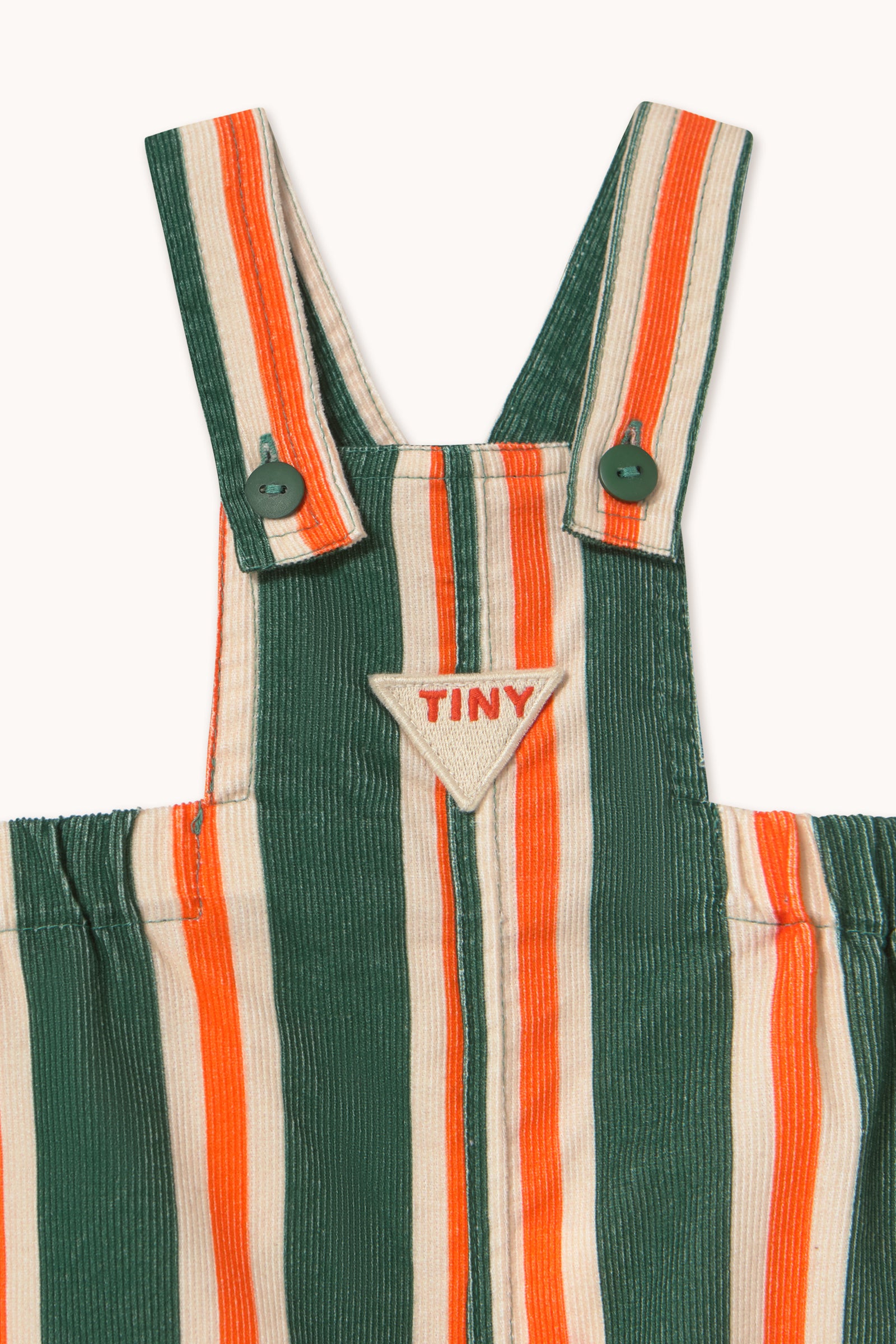 MULTICOLOR STRIPES CORDUROY DUNGAREE