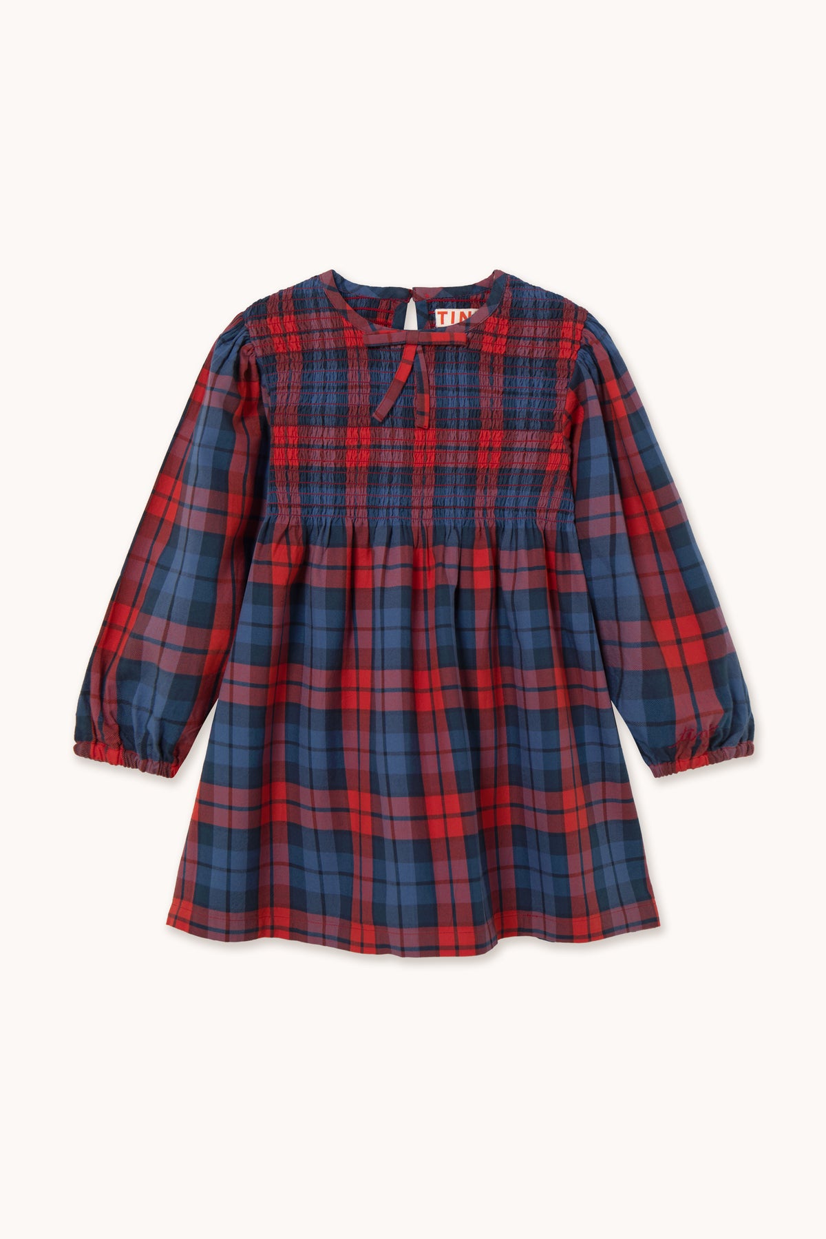 CHECK DRESS