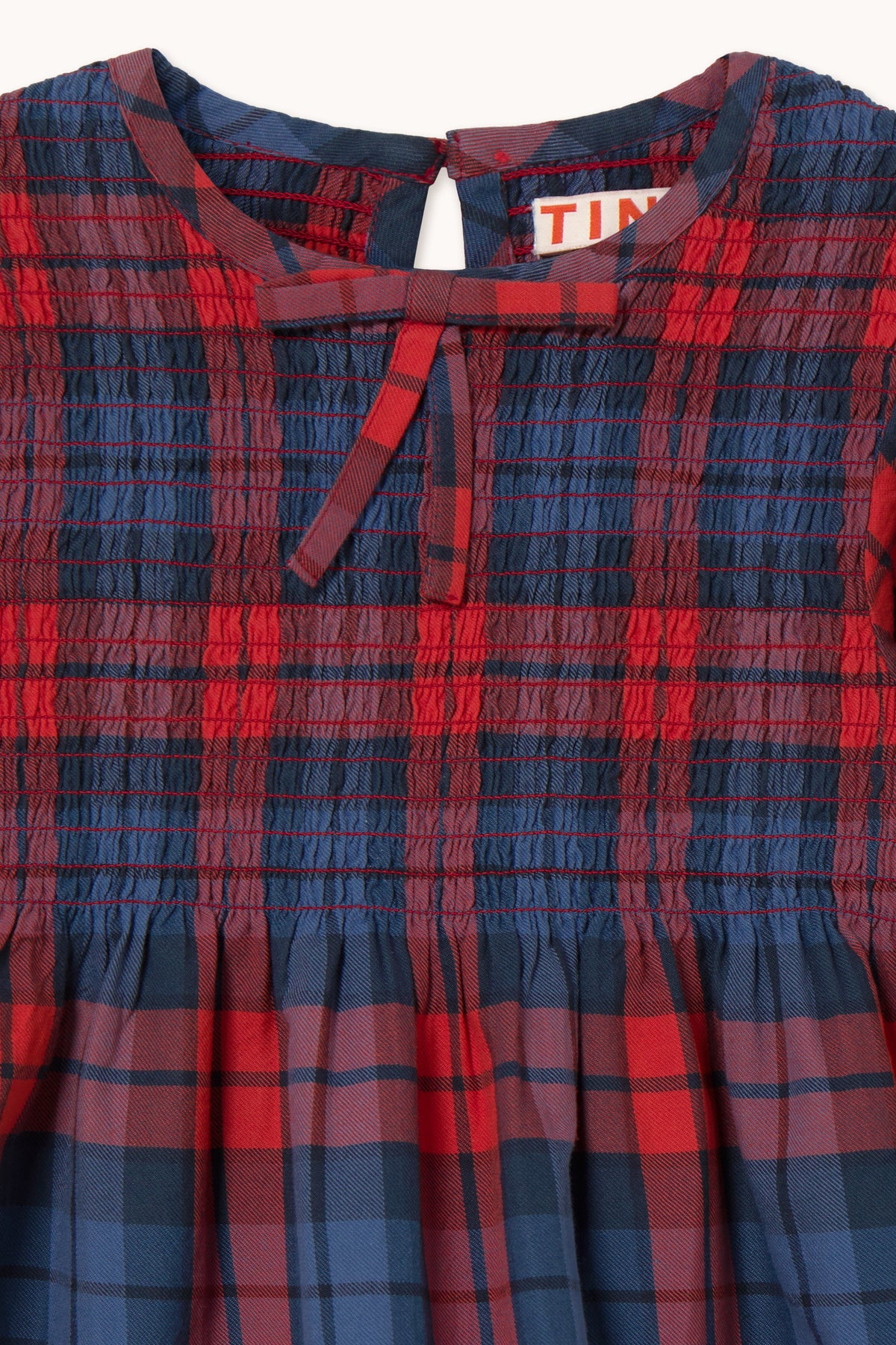 CHECK DRESS