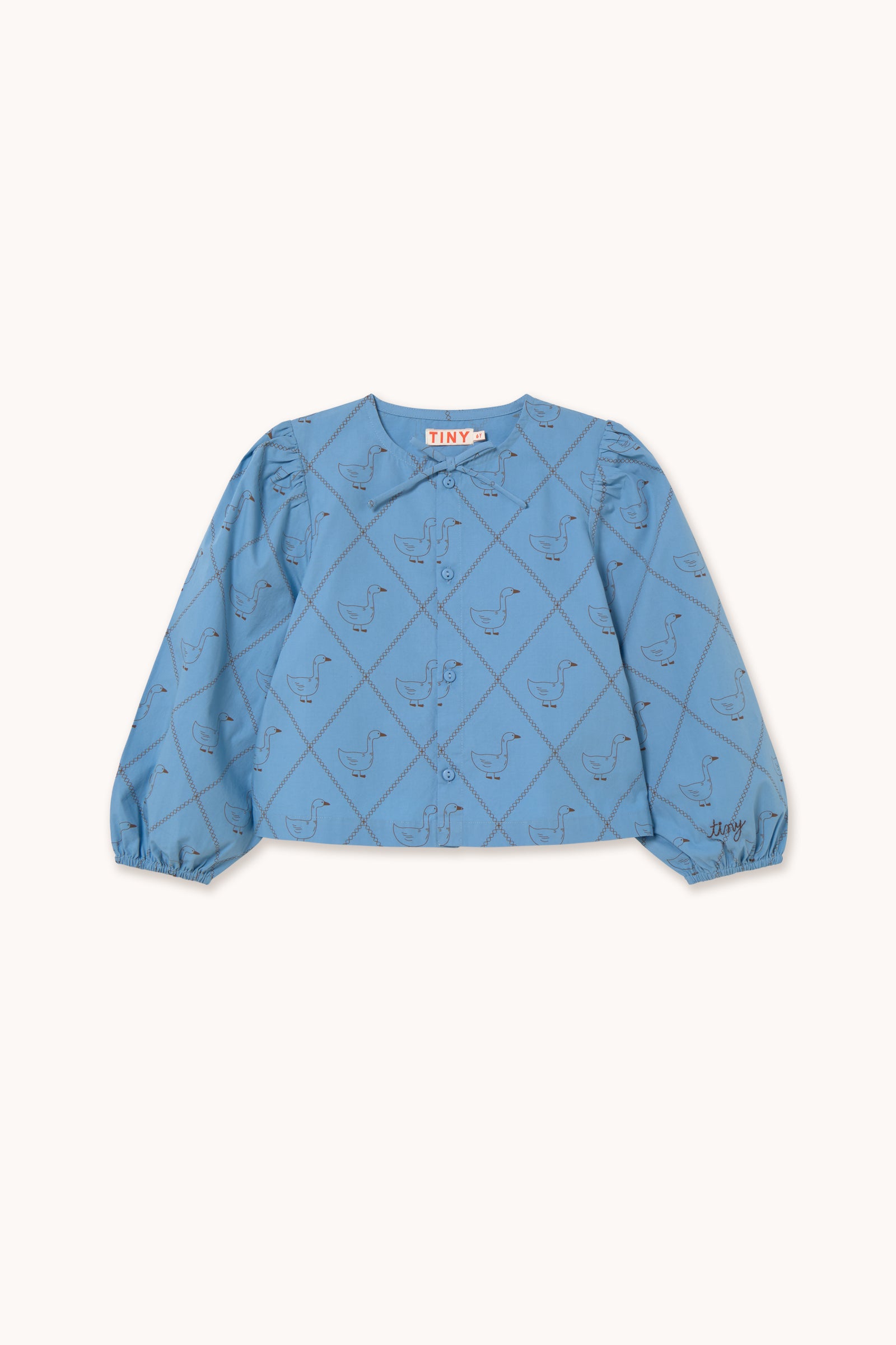 GEESE POPLIN  BLOUSE