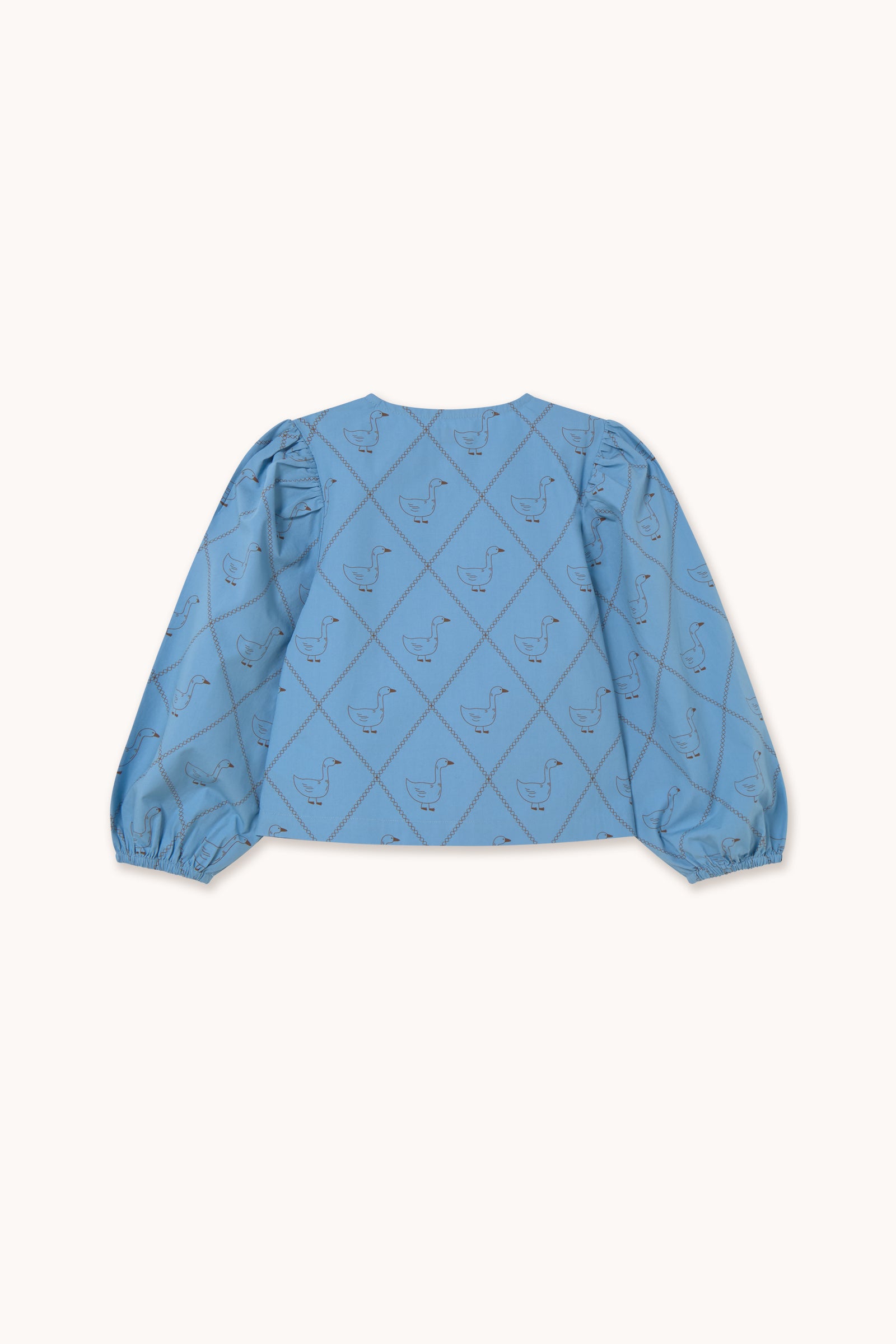 GEESE POPLIN  BLOUSE
