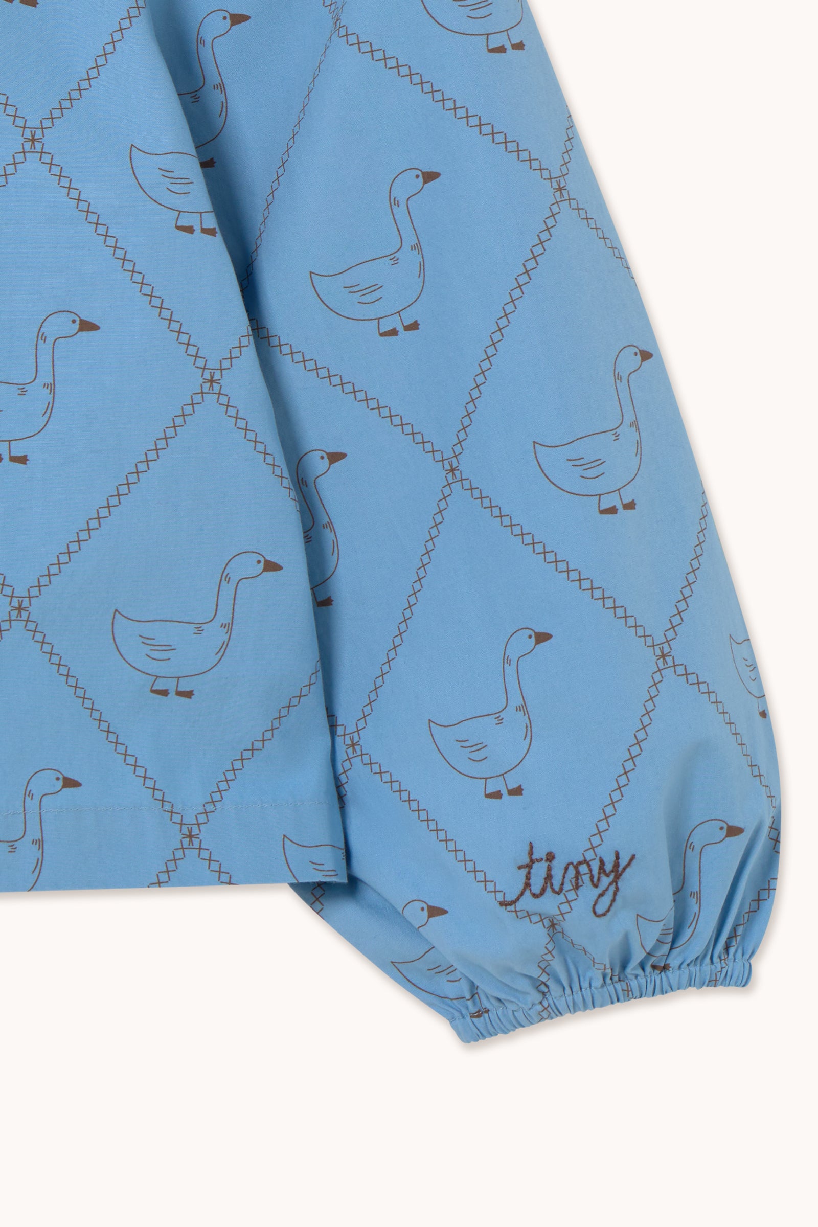 GEESE POPLIN  BLOUSE