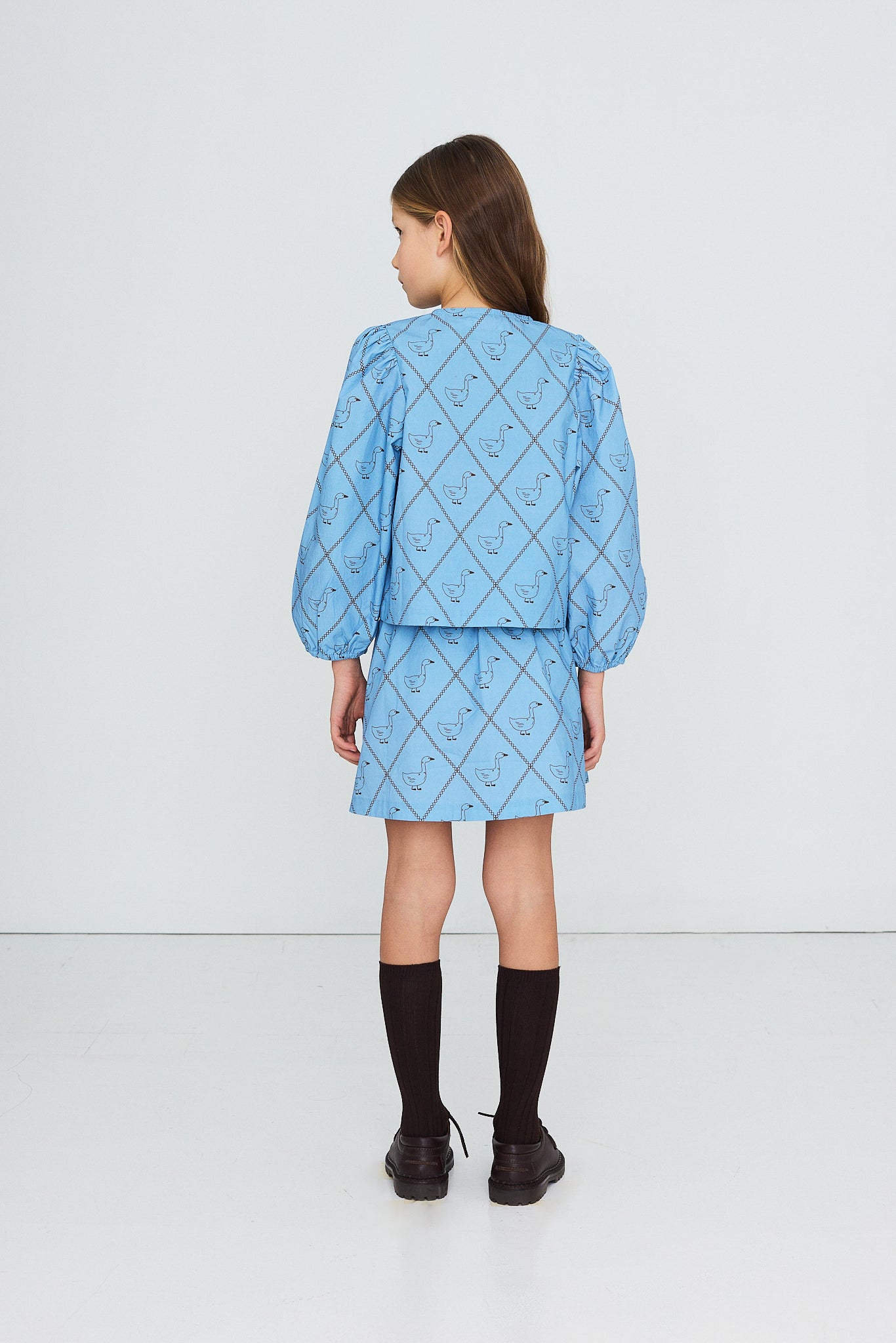 GEESE POPLIN  BLOUSE