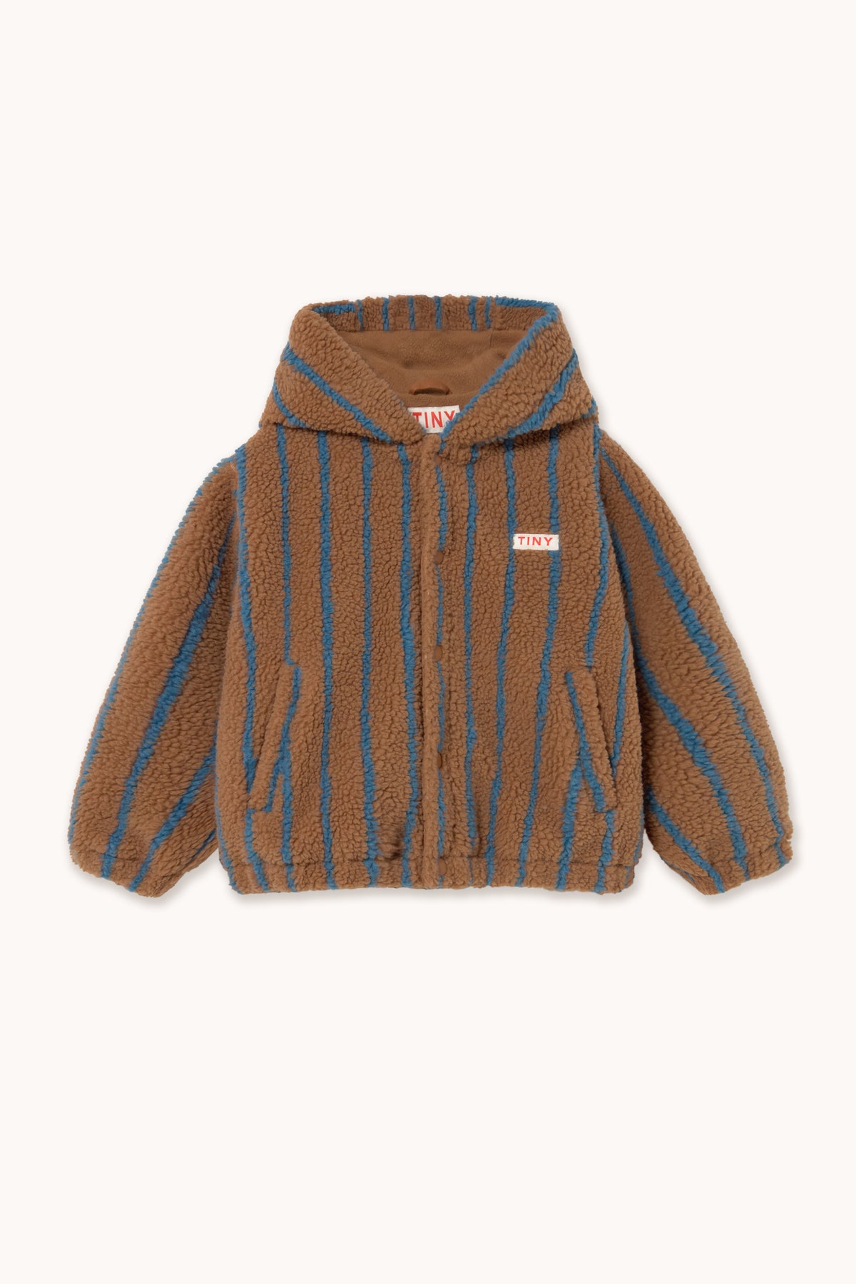LINES SHERPA HOODIE
