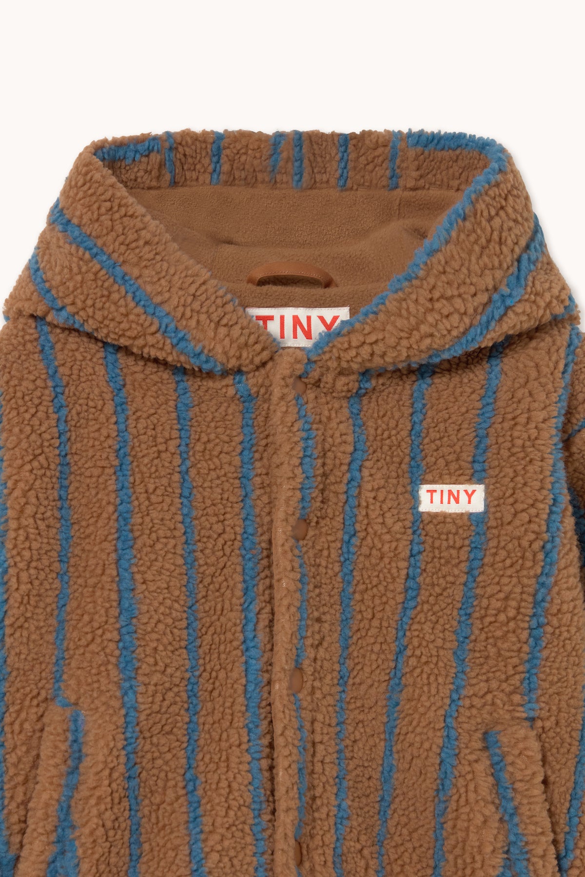 LINES SHERPA HOODIE