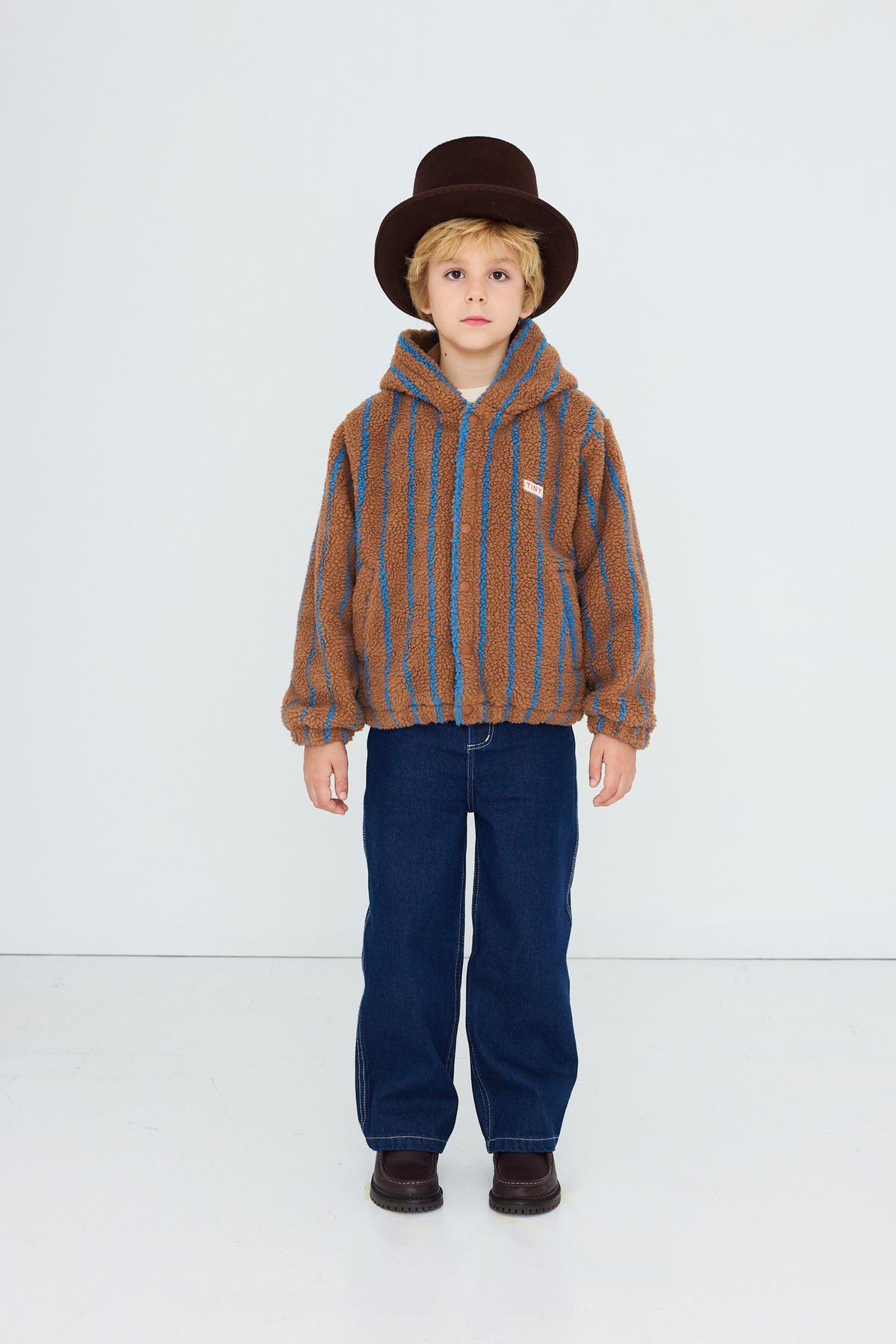 LINES SHERPA HOODIE