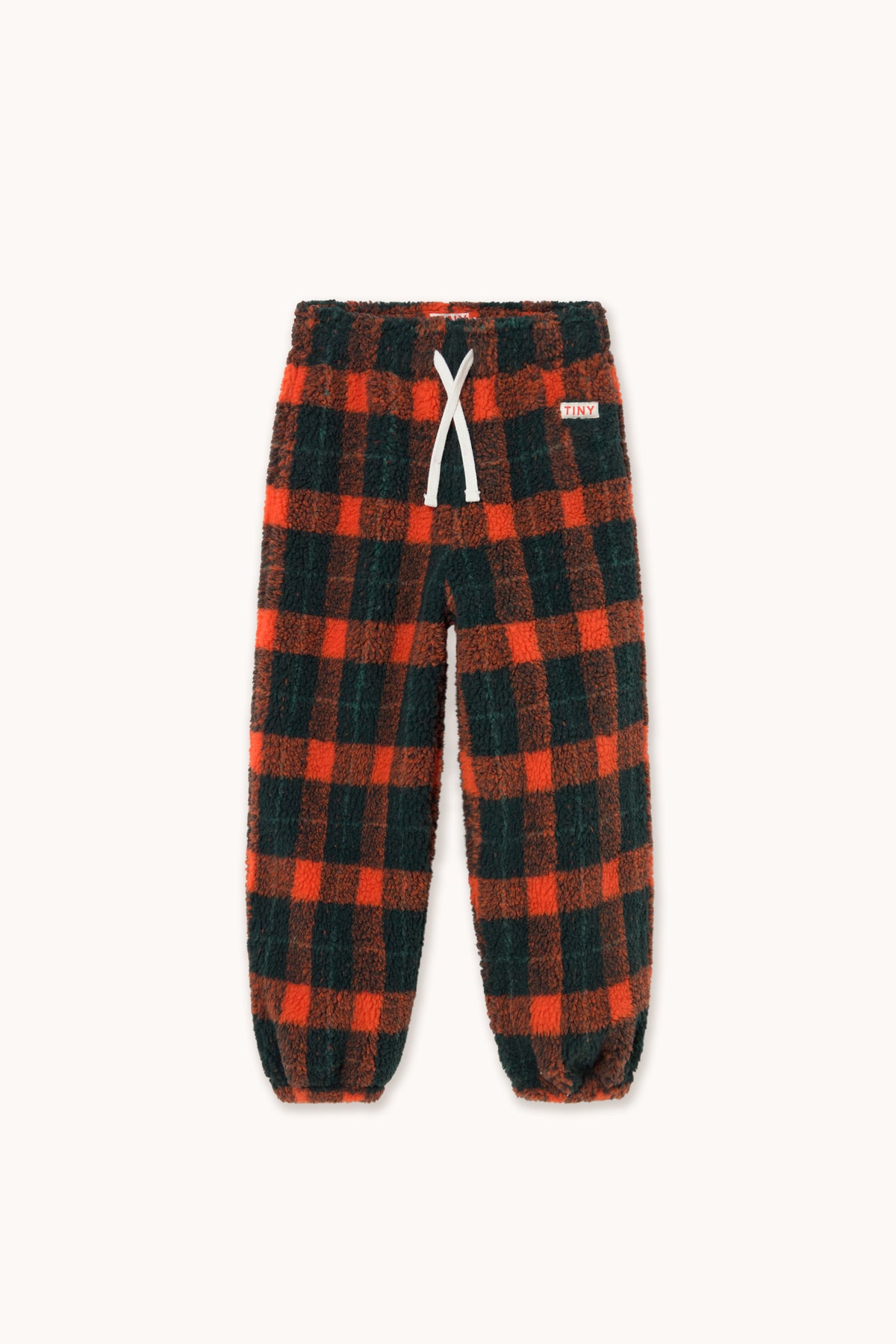 SHERPA-JOGGINGHOSE RED CHECK