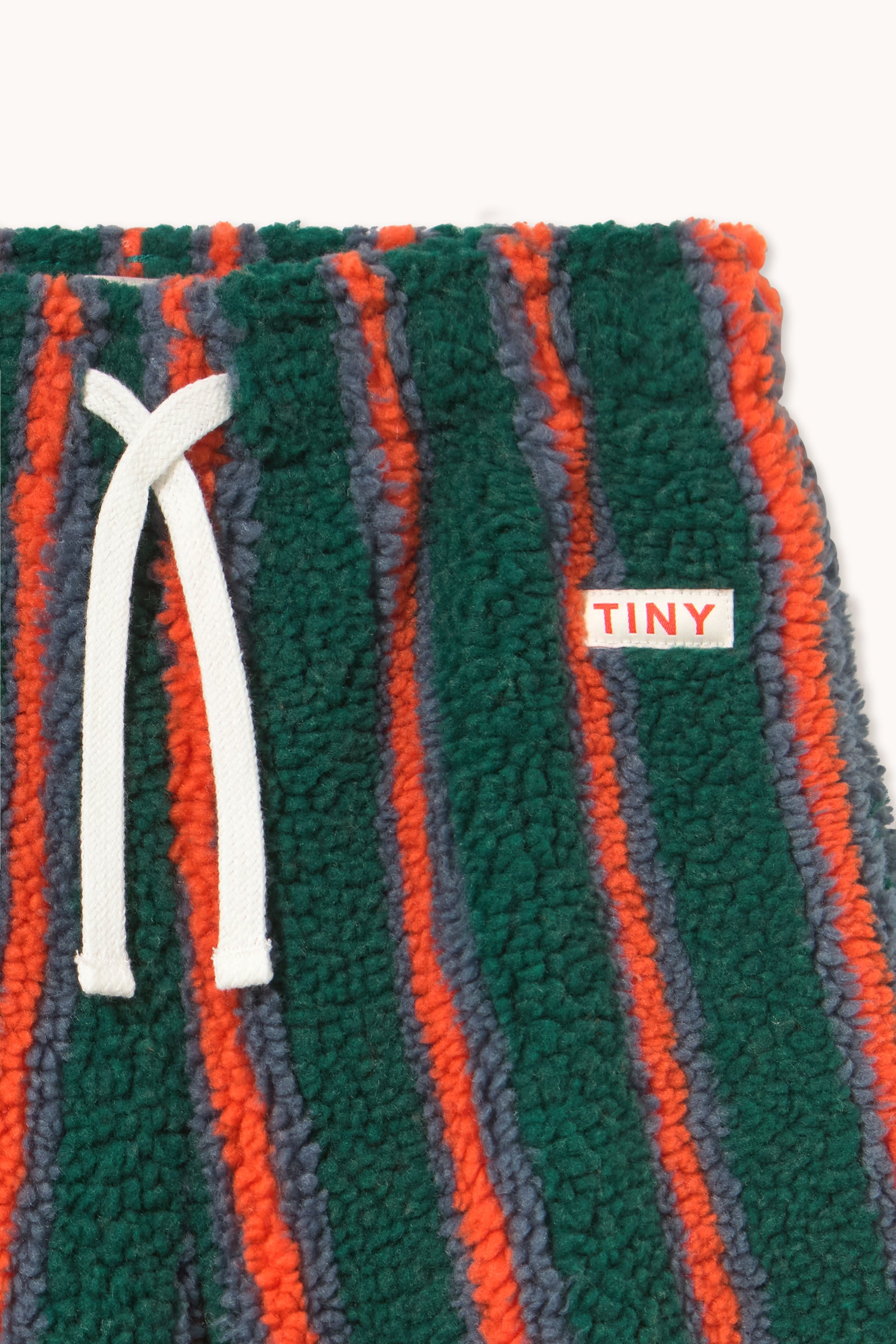 MULTICOLOR STRIPES SHERPA SWEATPANT