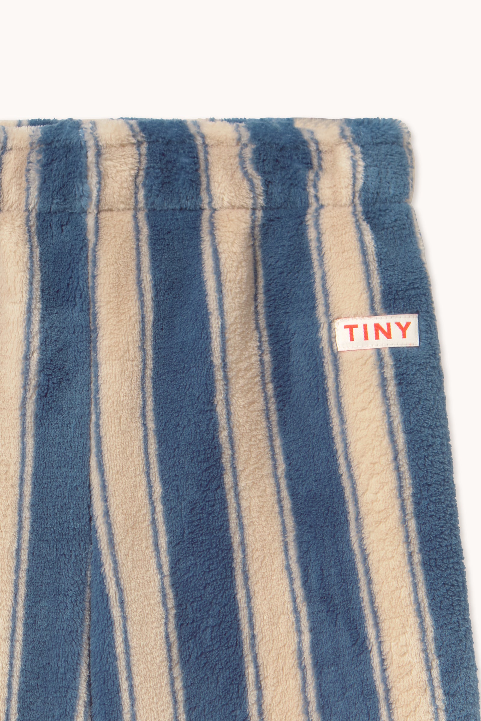 JOGGER DE FORRO POLAR BLUE RETRO STRIPES