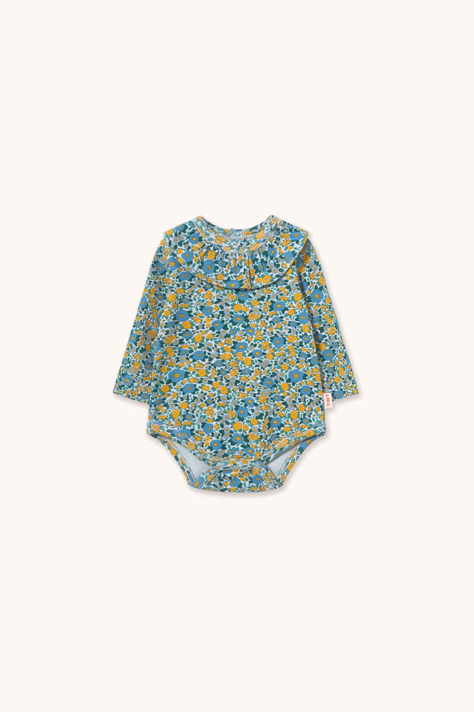 FLOWER PATTERN RIB BODY