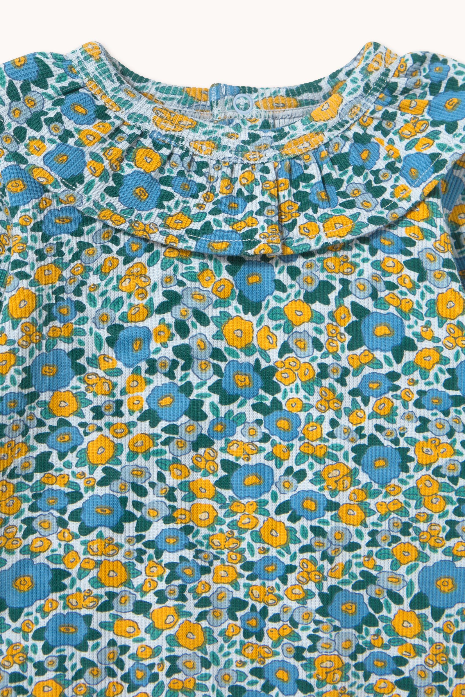 FLOWER PATTERN RIB BODY