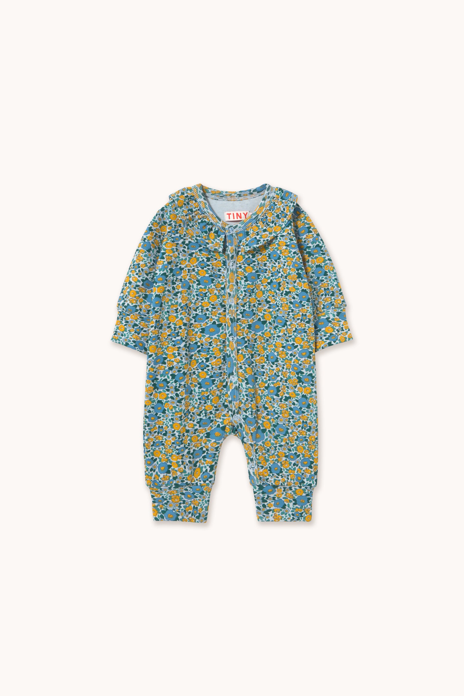 GERIPPTES EINTEILER FLOWER PATTERN
