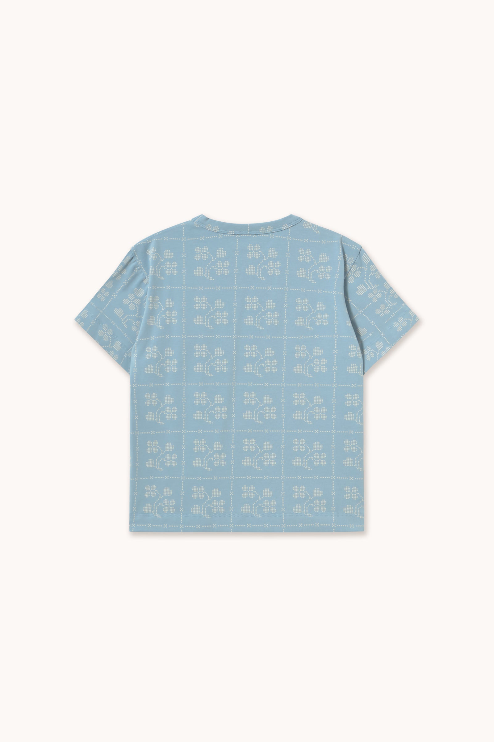 T-SHIRT DOTS FLOWERS