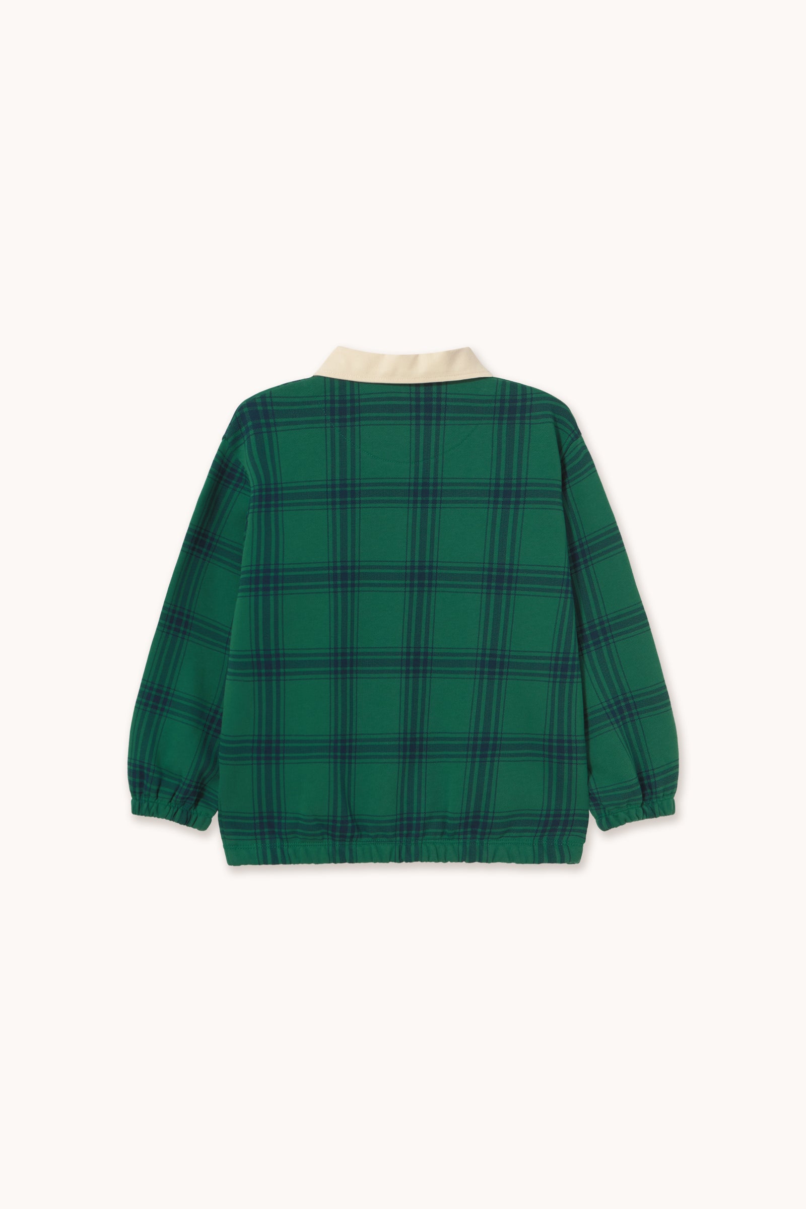 SUDADERA GREEN CHECK POLO