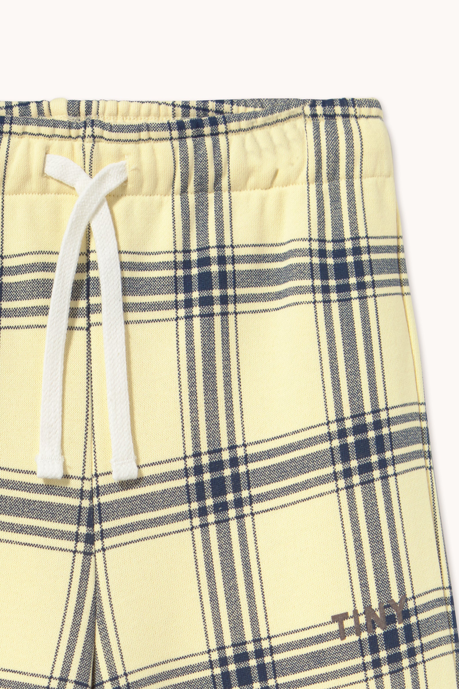 YELLOW CHECK SWEATPANT