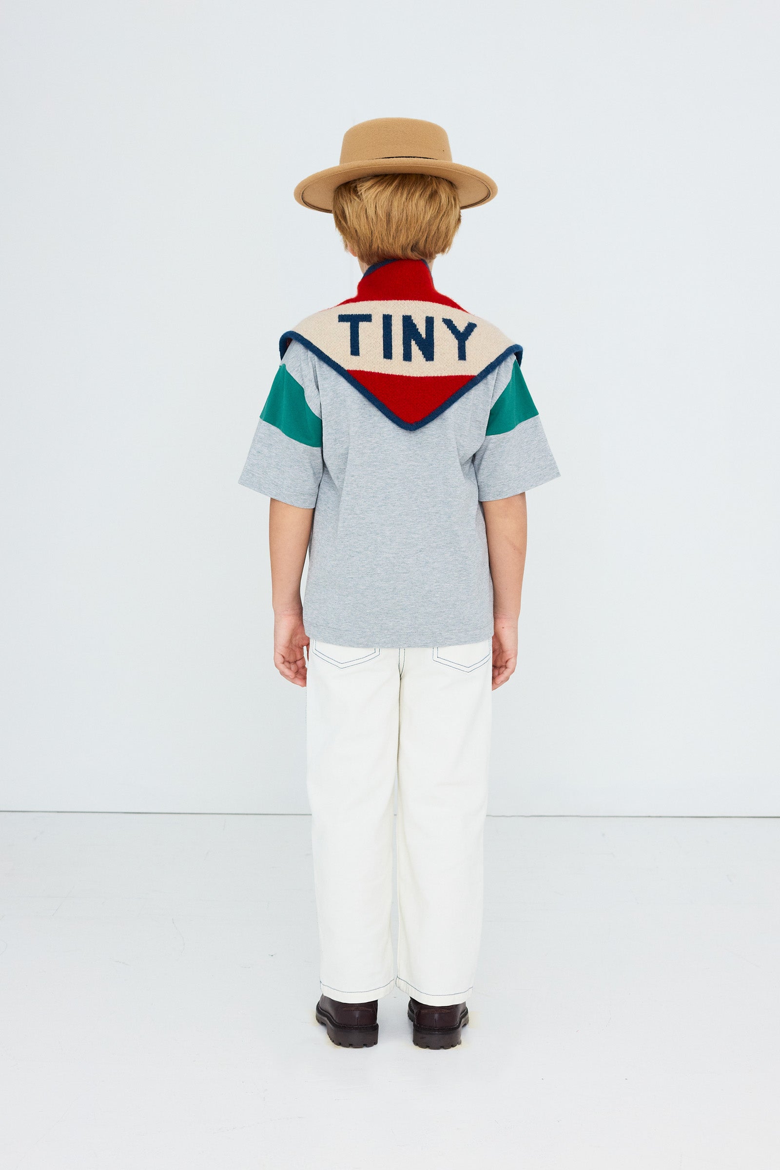 TINY COLOR BLOCK TEE