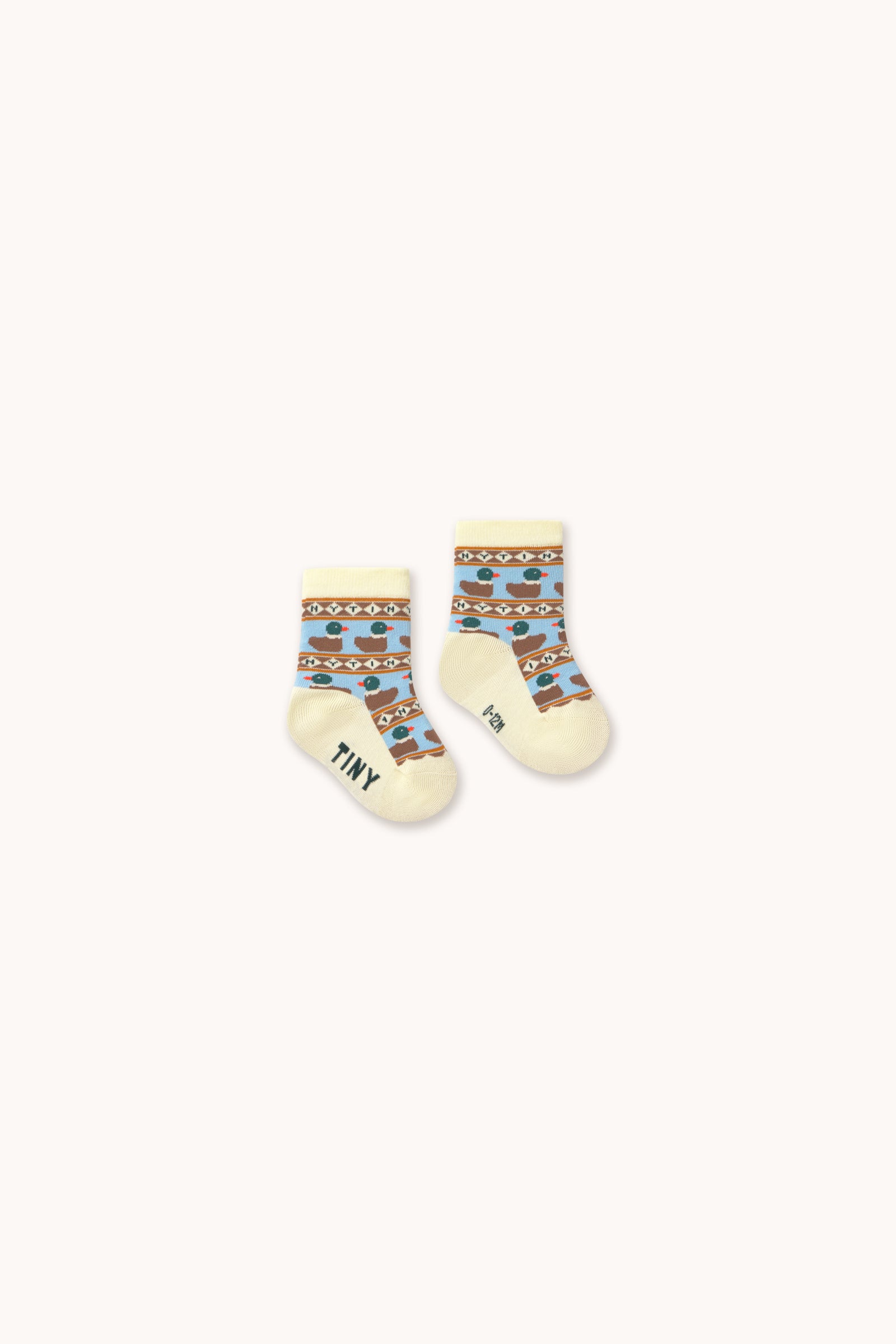 TINY DUCKS MEDIUM SOCKS