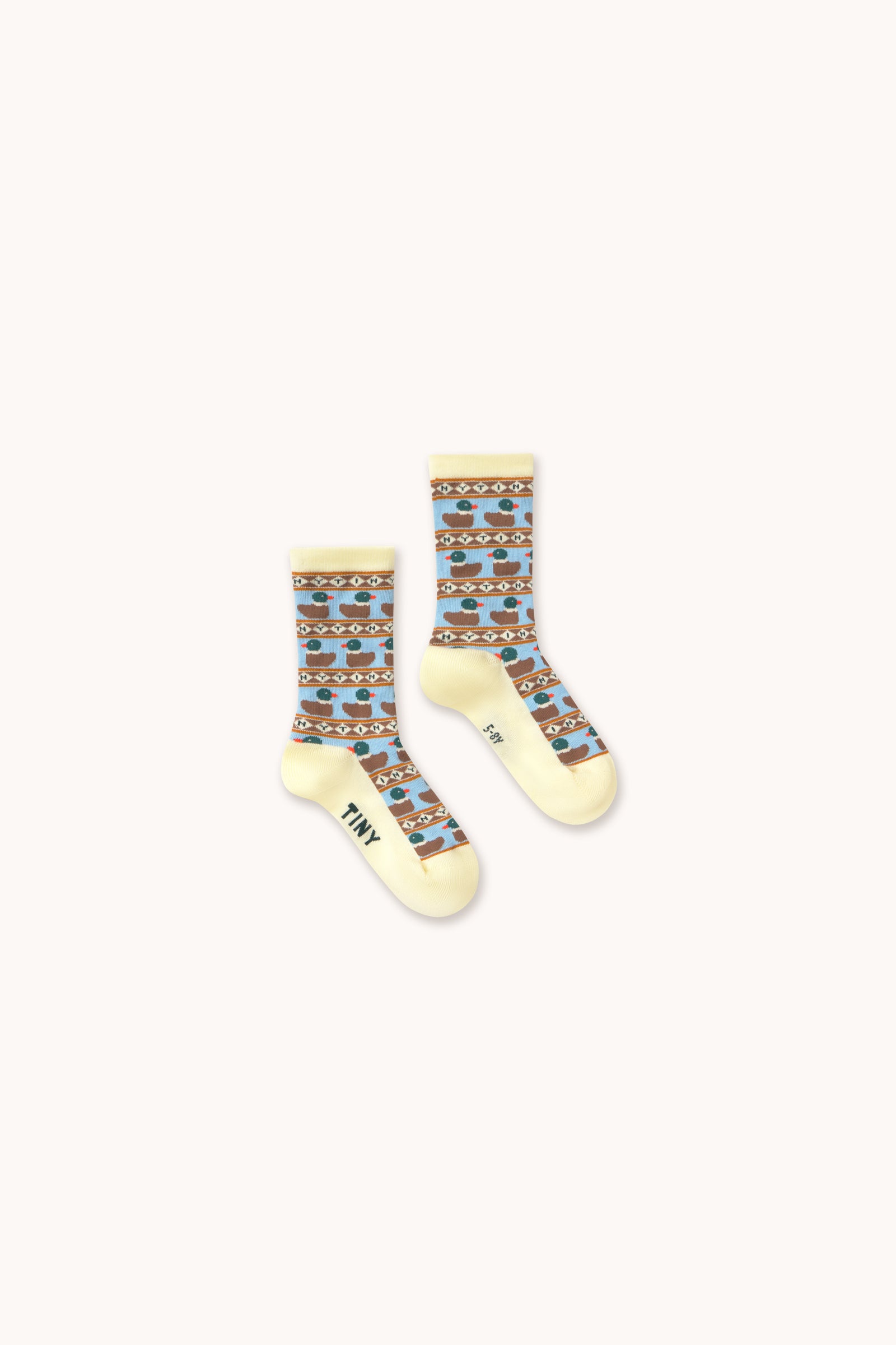 MITTELLANGE SOCKEN TINY DUCKS