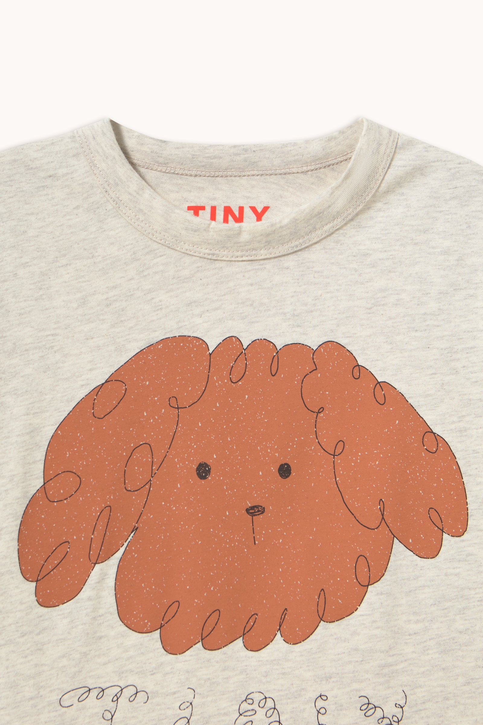 CURLY DOG GRAPHIC TEE