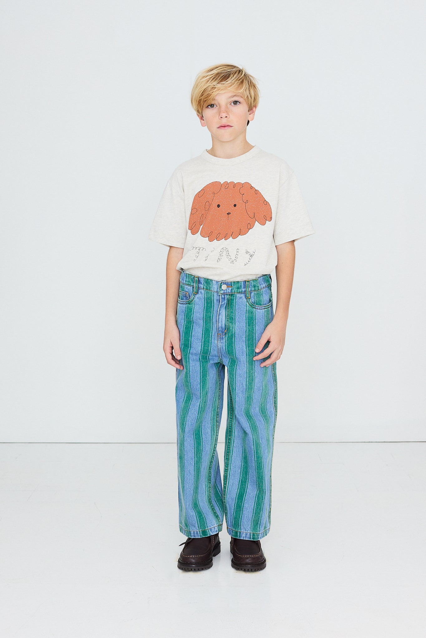 CURLY DOG GRAPHIC TEE