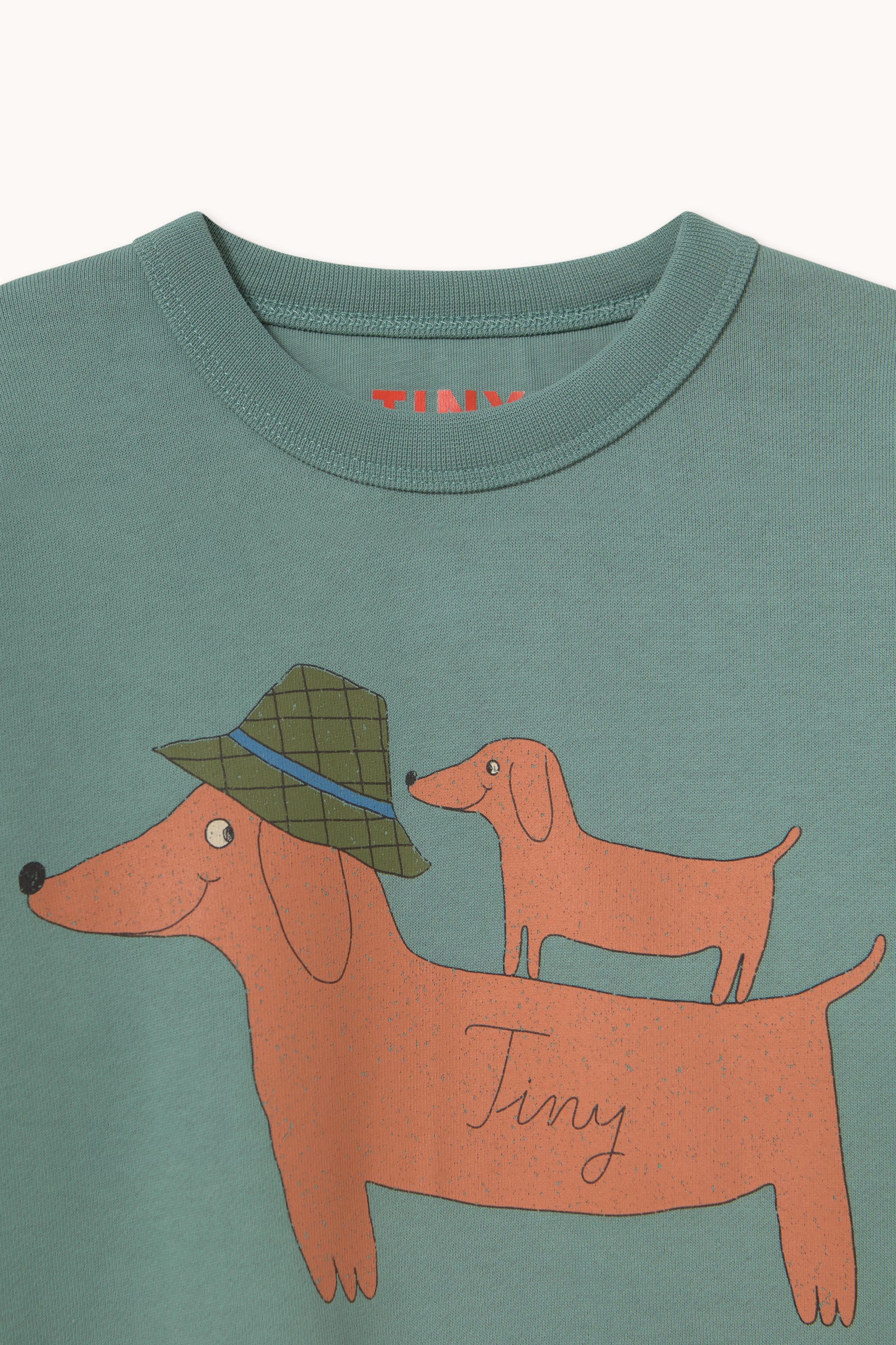 SWEATSHIRT TWO DOGS GRAPHIC