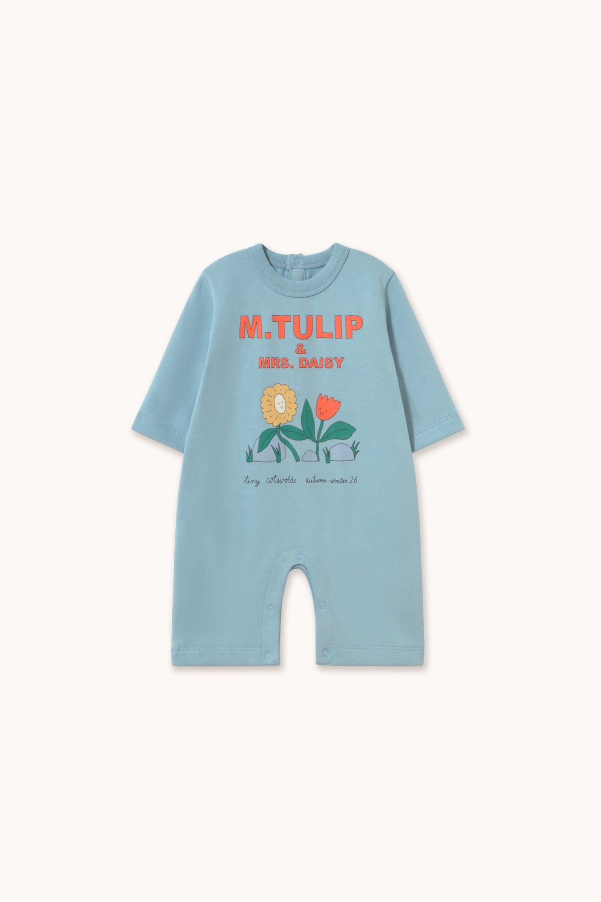 TULIP & DAISY GRAPHIC ONE-PIECE