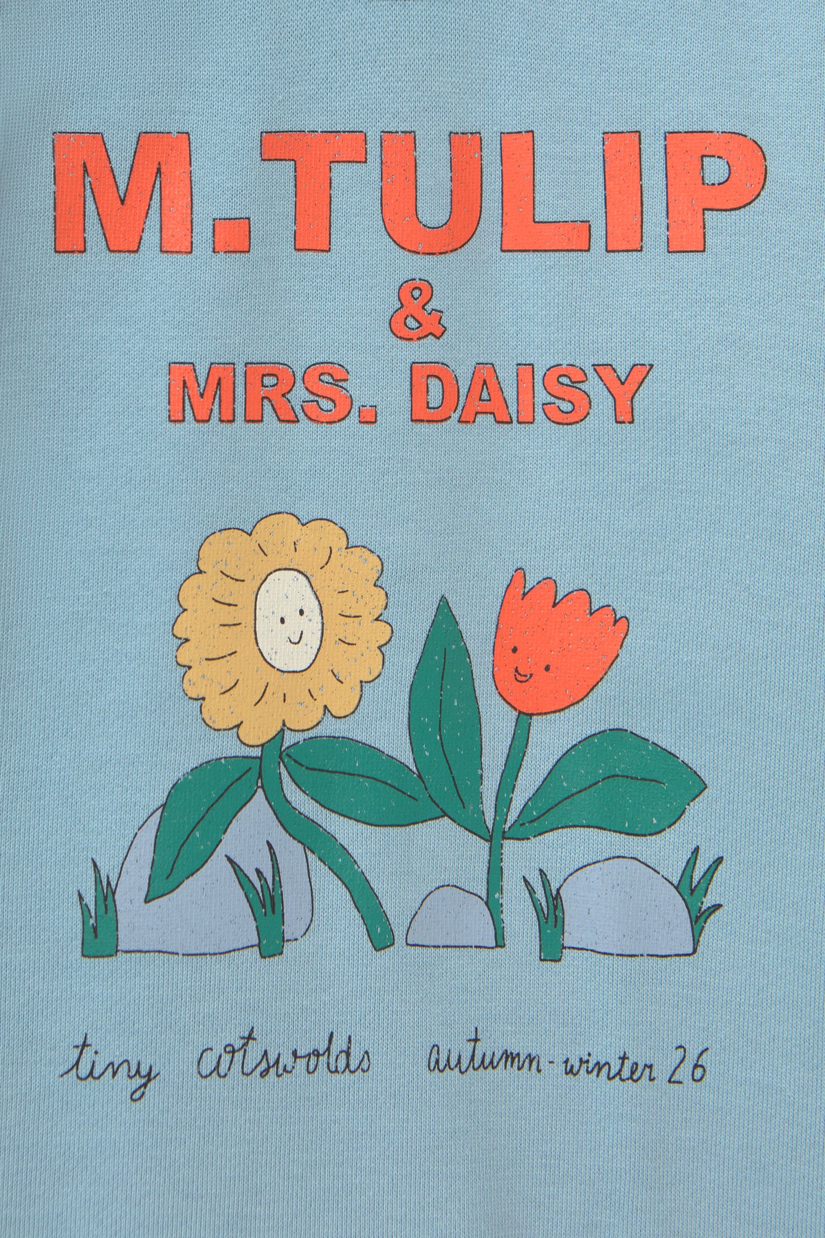 TULIP & DAISY GRAPHIC ONE-PIECE