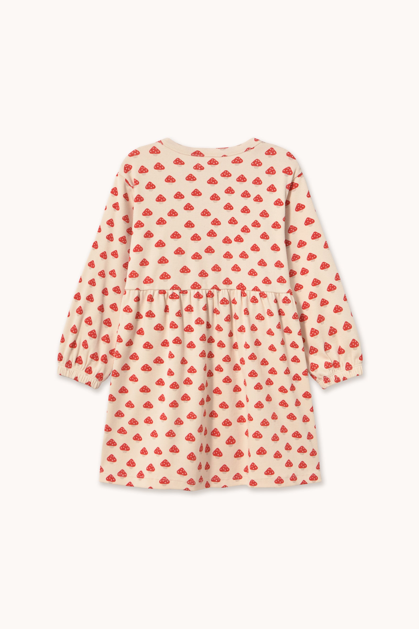 MINI MUSHROOMS RIB DRESS