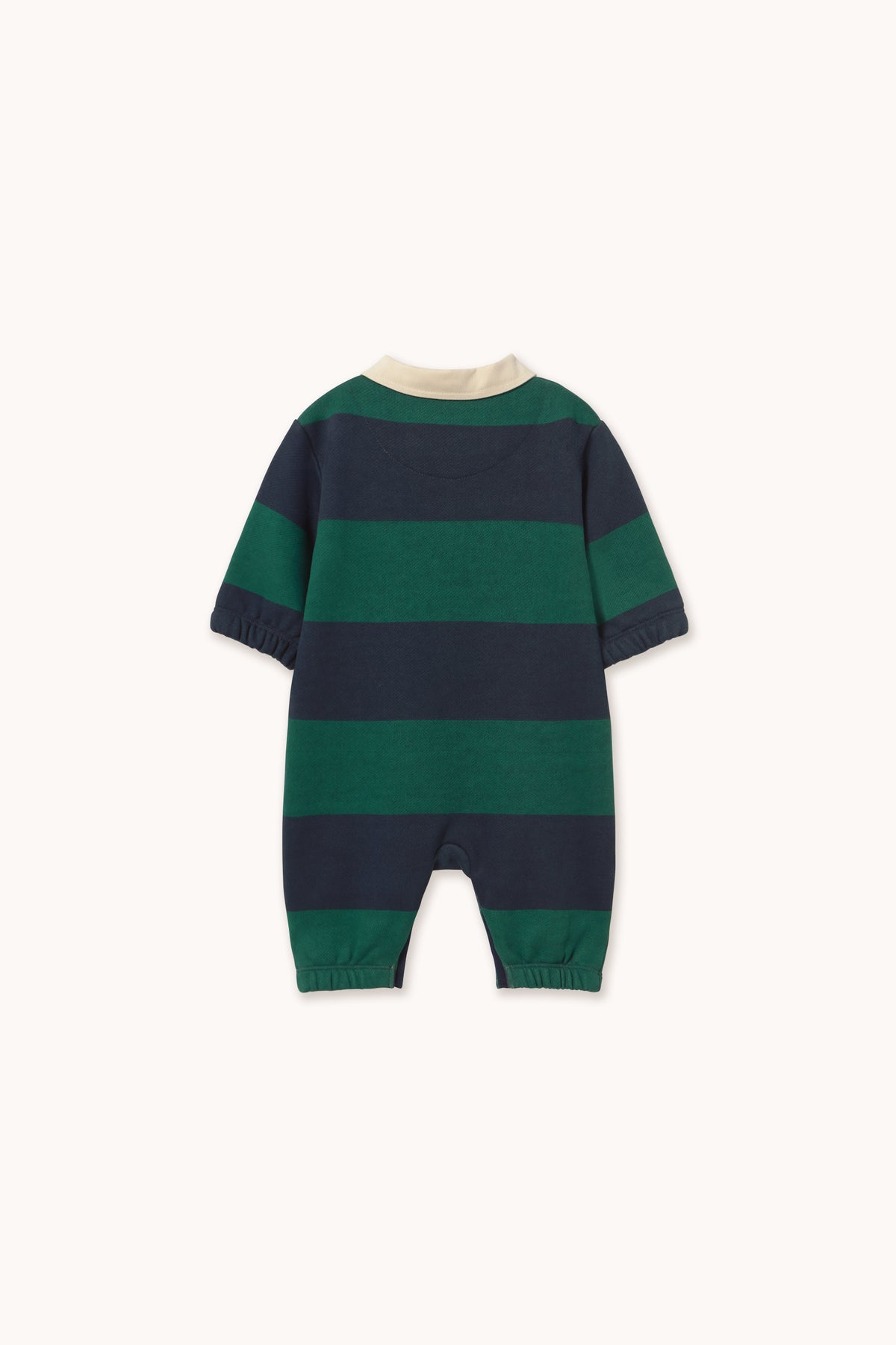 NAVY STRIPES POLO ONE-PIECE